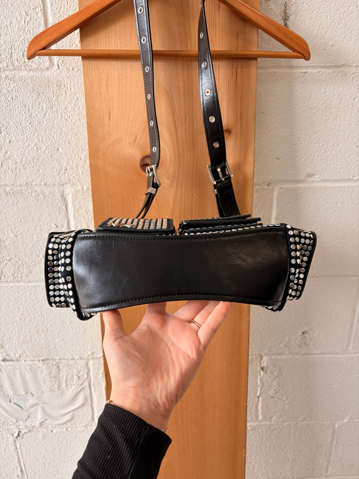 Michael Kors Dakota Studded Shoulder Bag