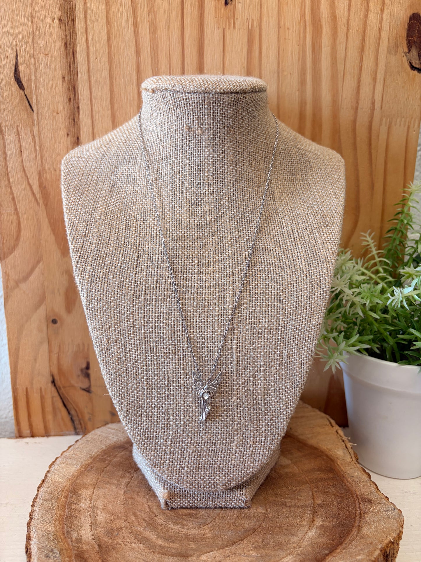 925 Silver Angel Necklace