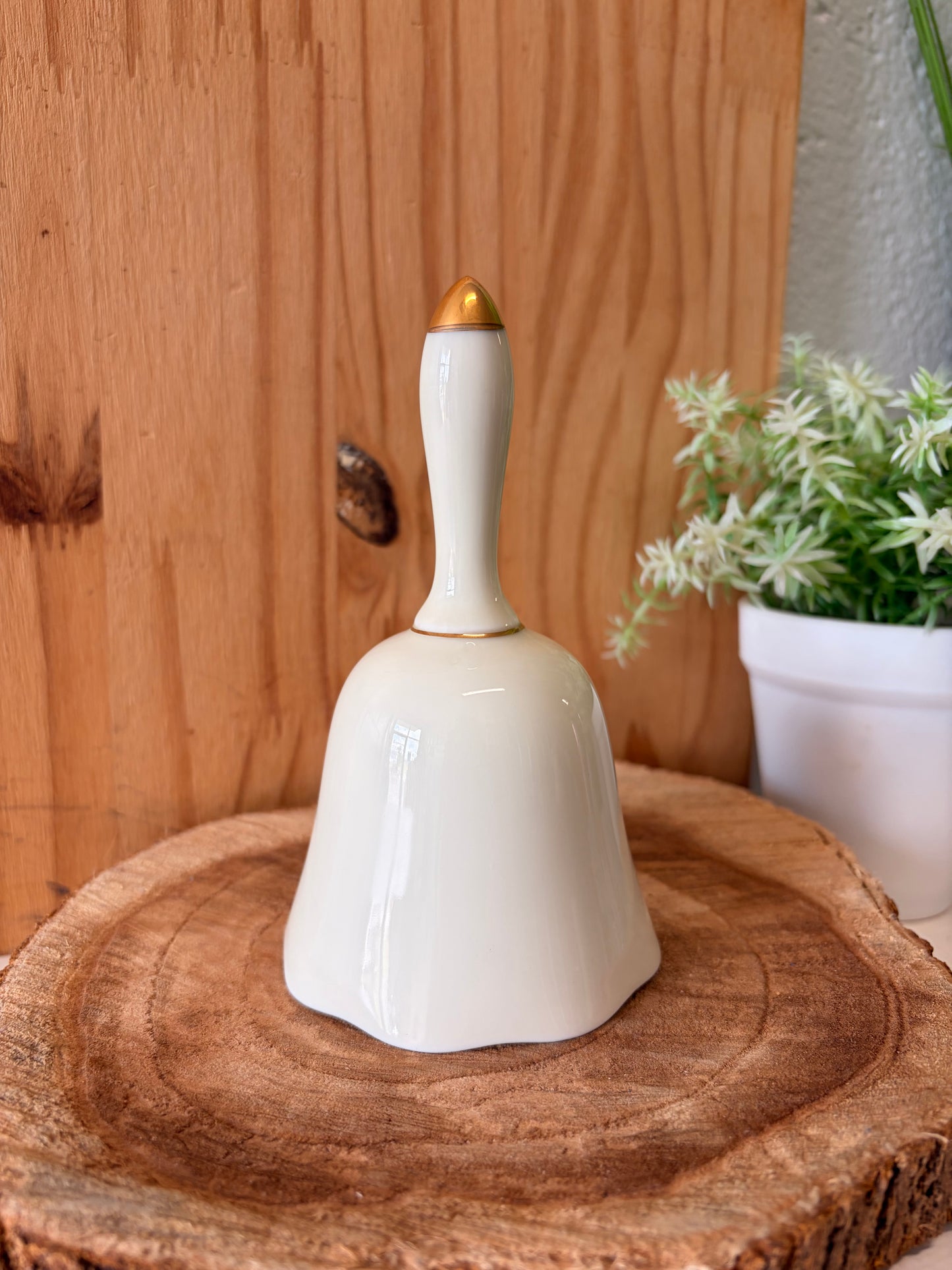 Vtg Porcelain Butterfly Bell (Local Pick Up Only)