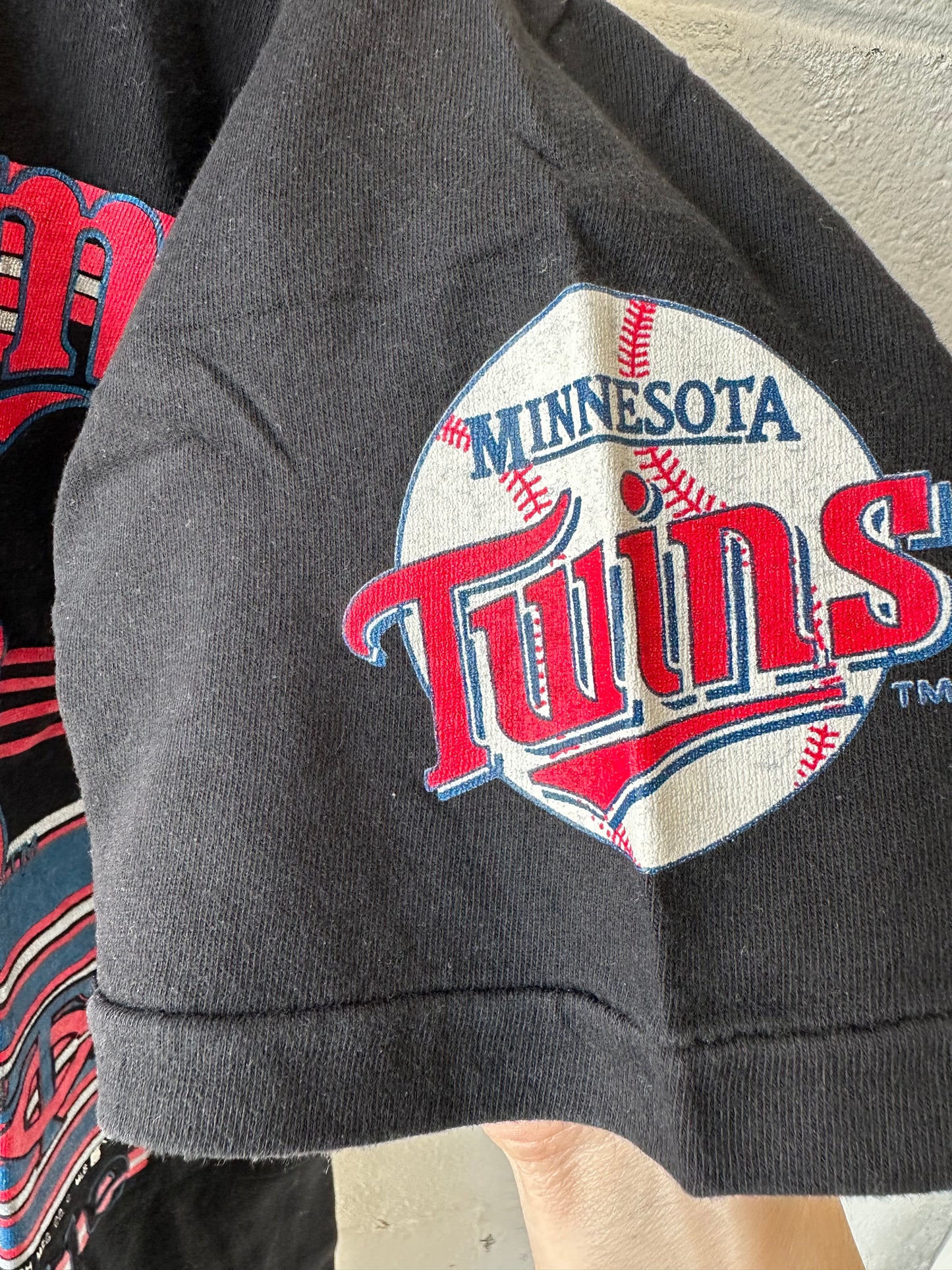 Vtg MN Twins Tee : L