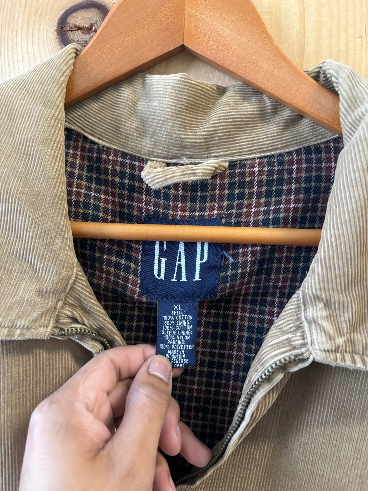 Vtg Corduroy Gap Jacket : XL