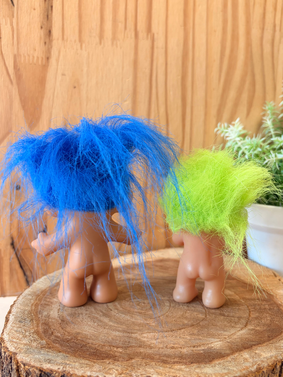 Vtg Pair of Trolls