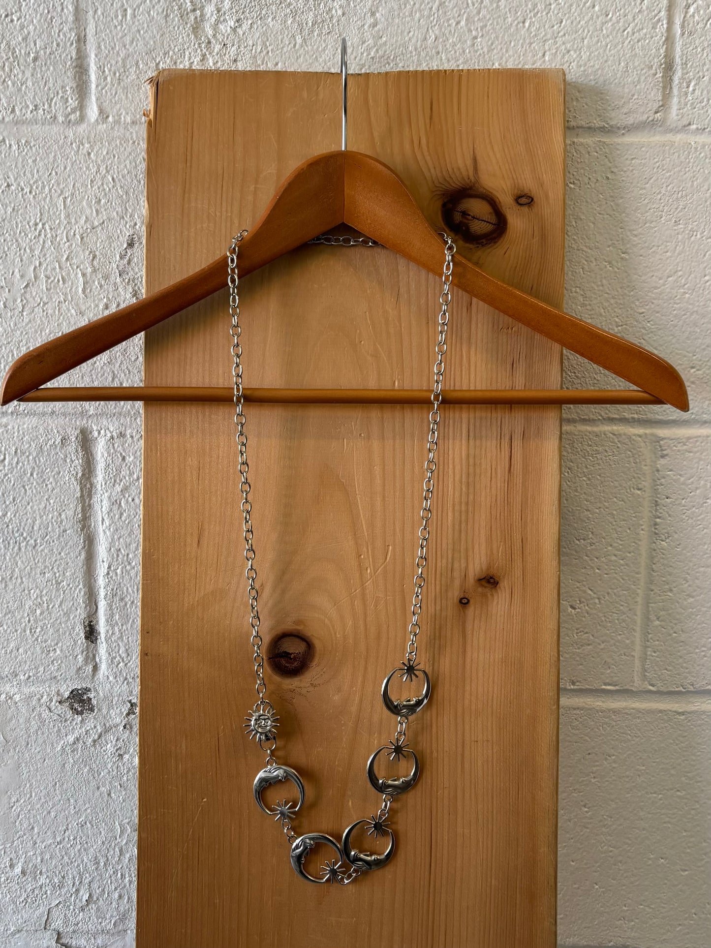 Moon & Star Chain Belt : S/M