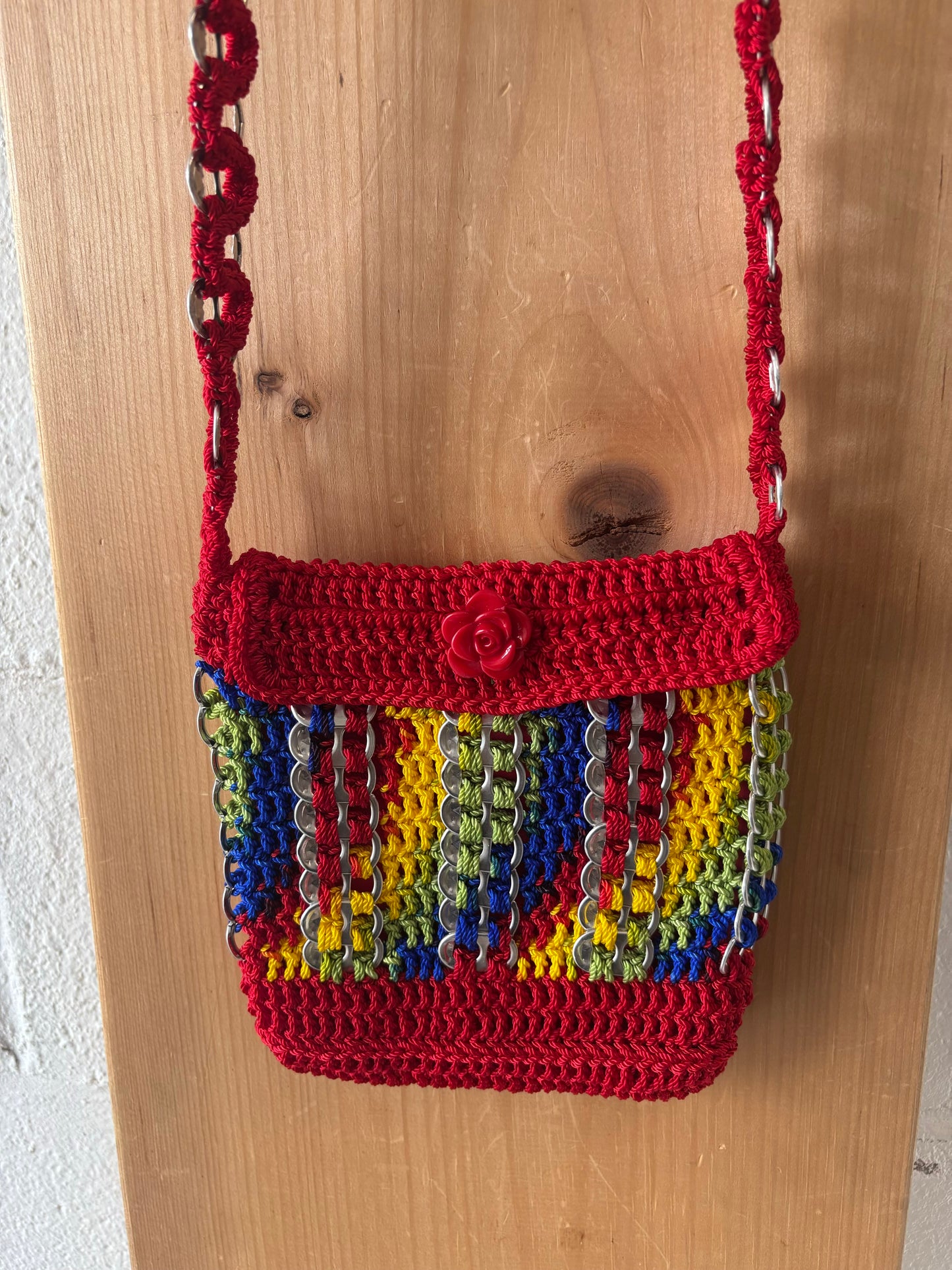 Rainbow Pop Tab Purse