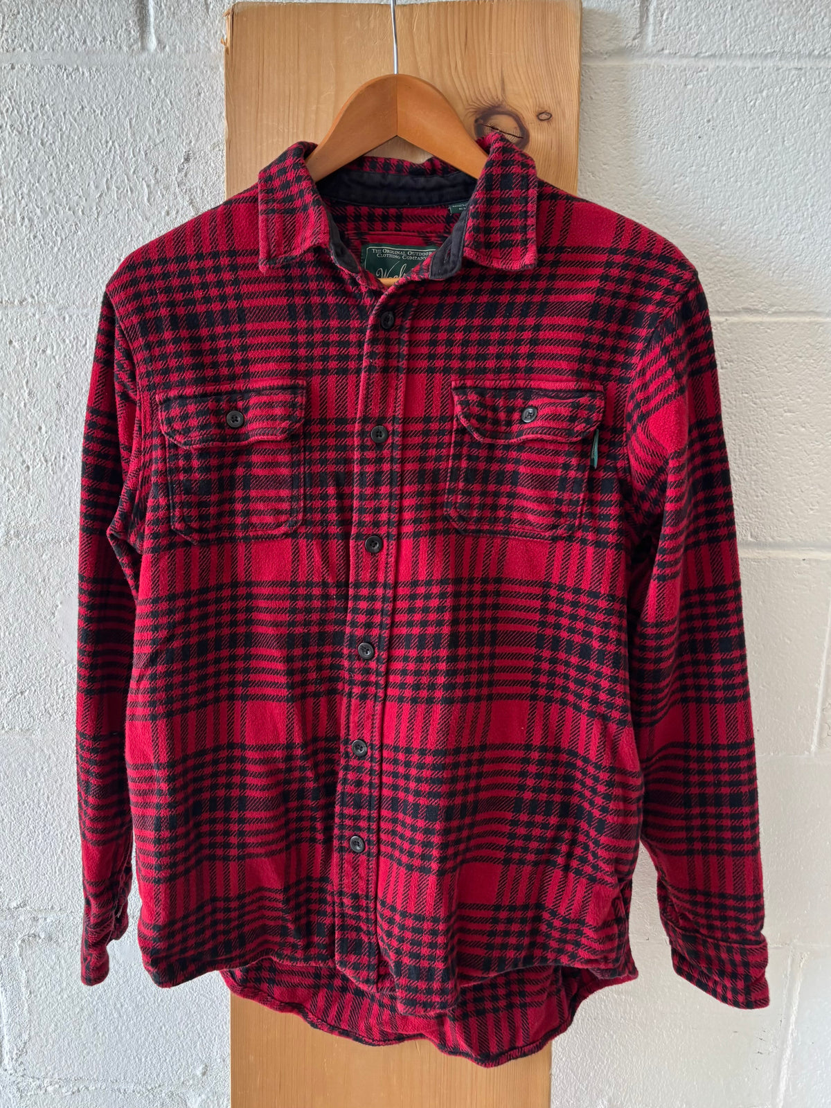 Red Woolrich Flannel : M