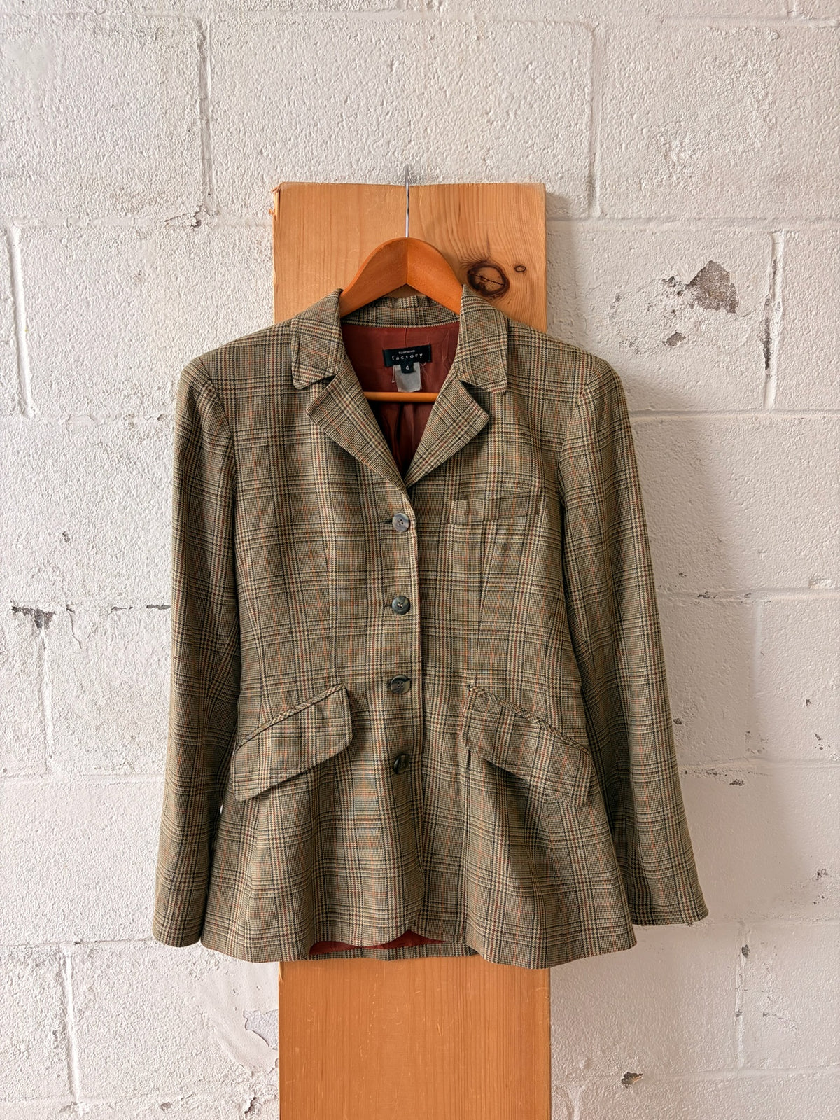 Plaid Blazer : 4