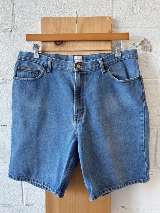 CK Denim Shorts : 40” W