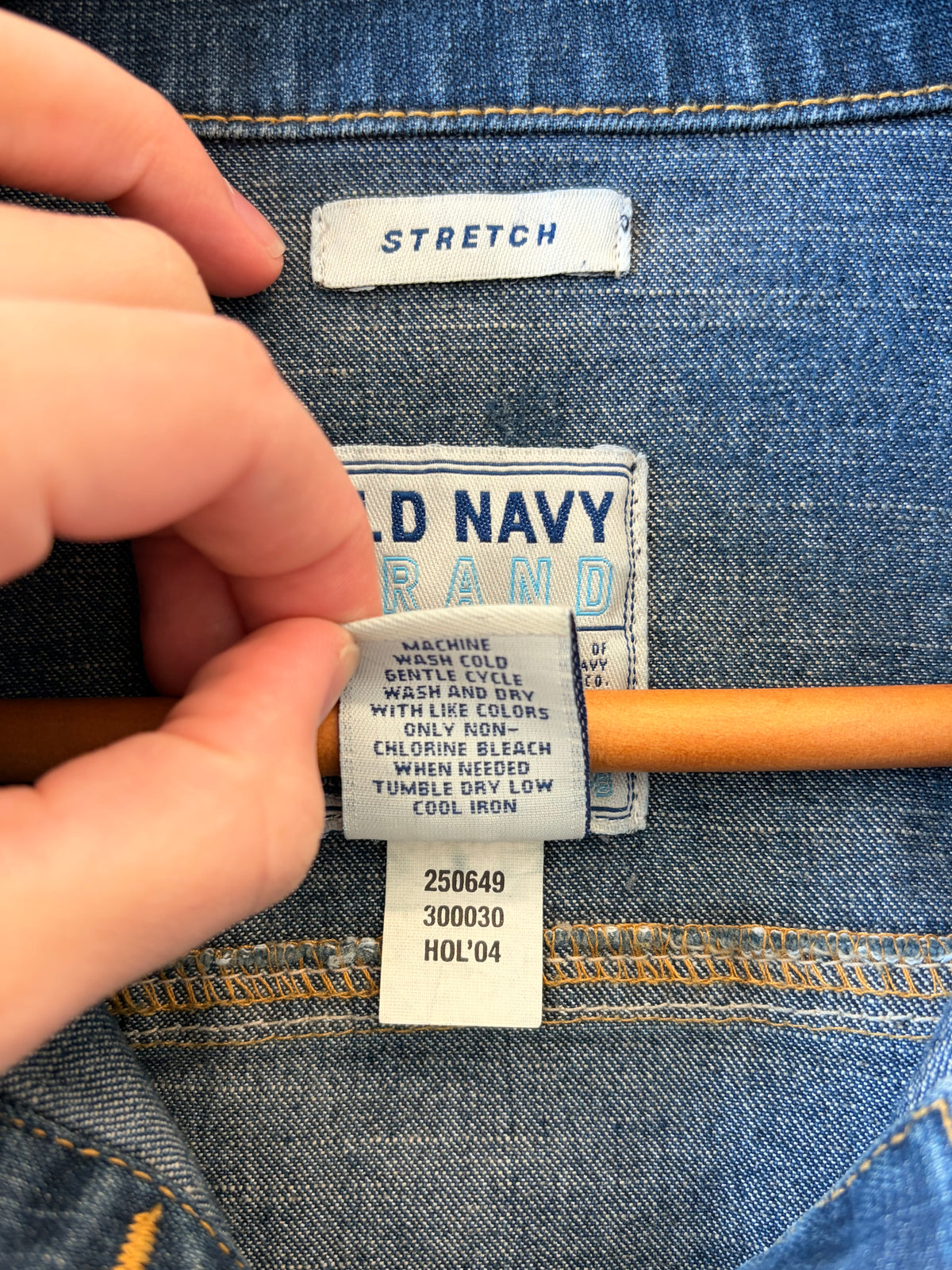 Y2K Old Navy Denim Jacket : L