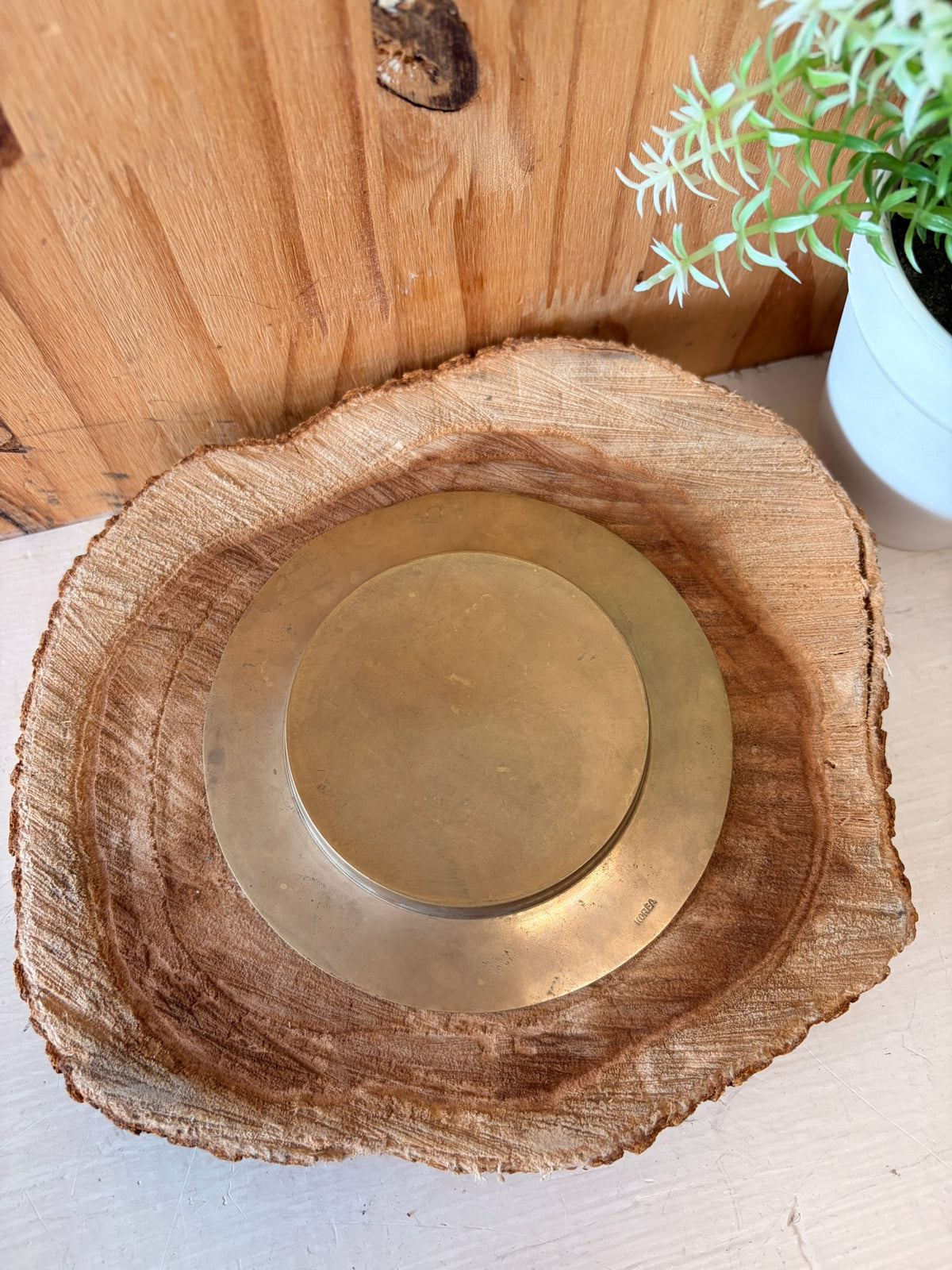 Vtg Metal NH Souvenir Change Dish