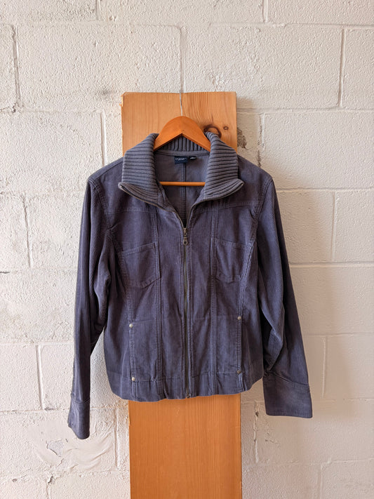 Slate Blue Corduroy Jacket : XL