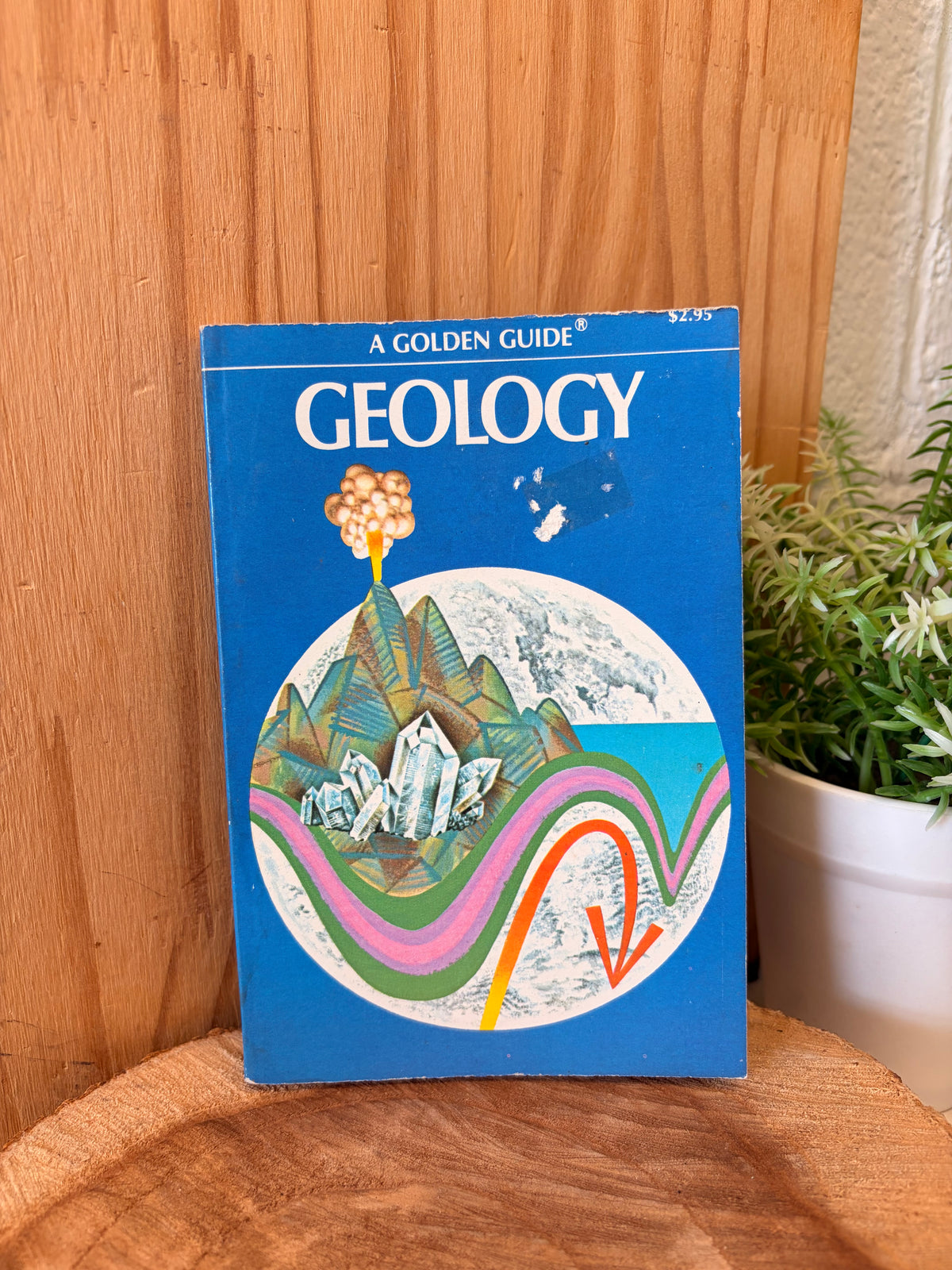 Vtg Little Golden Guide Geology Book