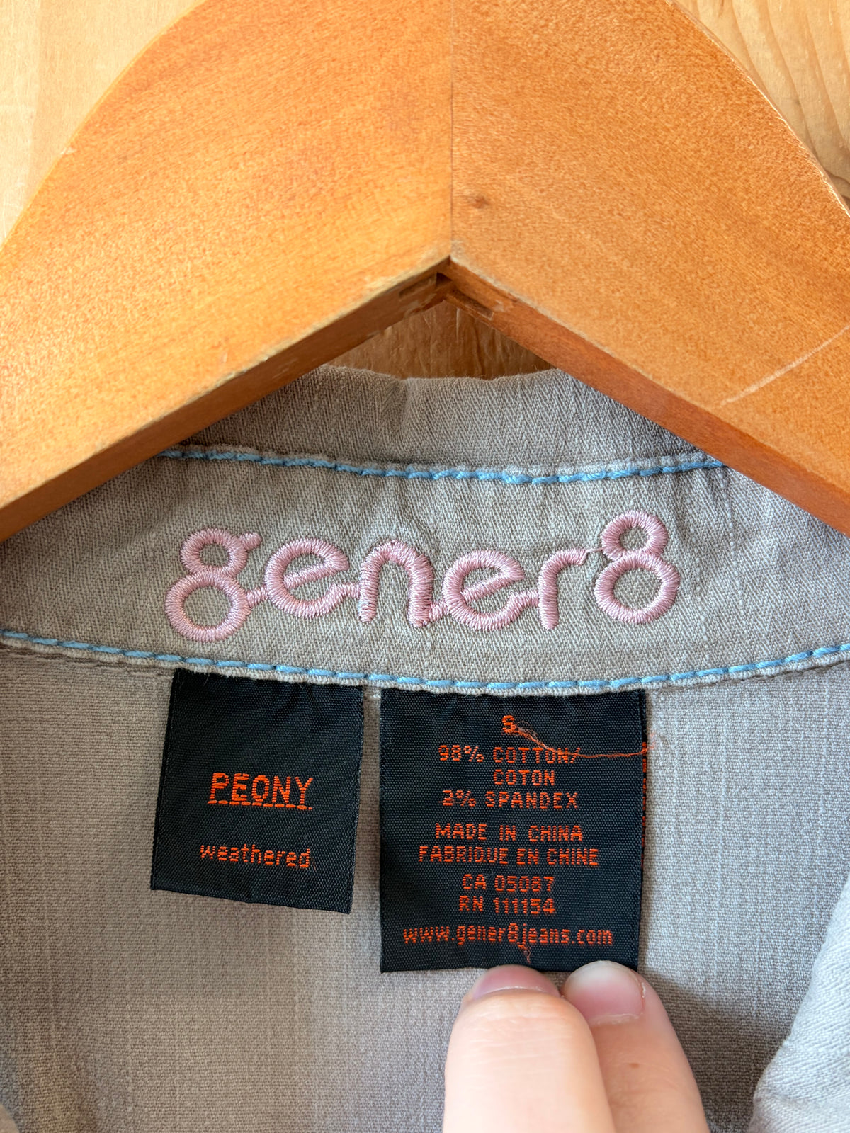 Gener8 Khaki Utility Dress : S
