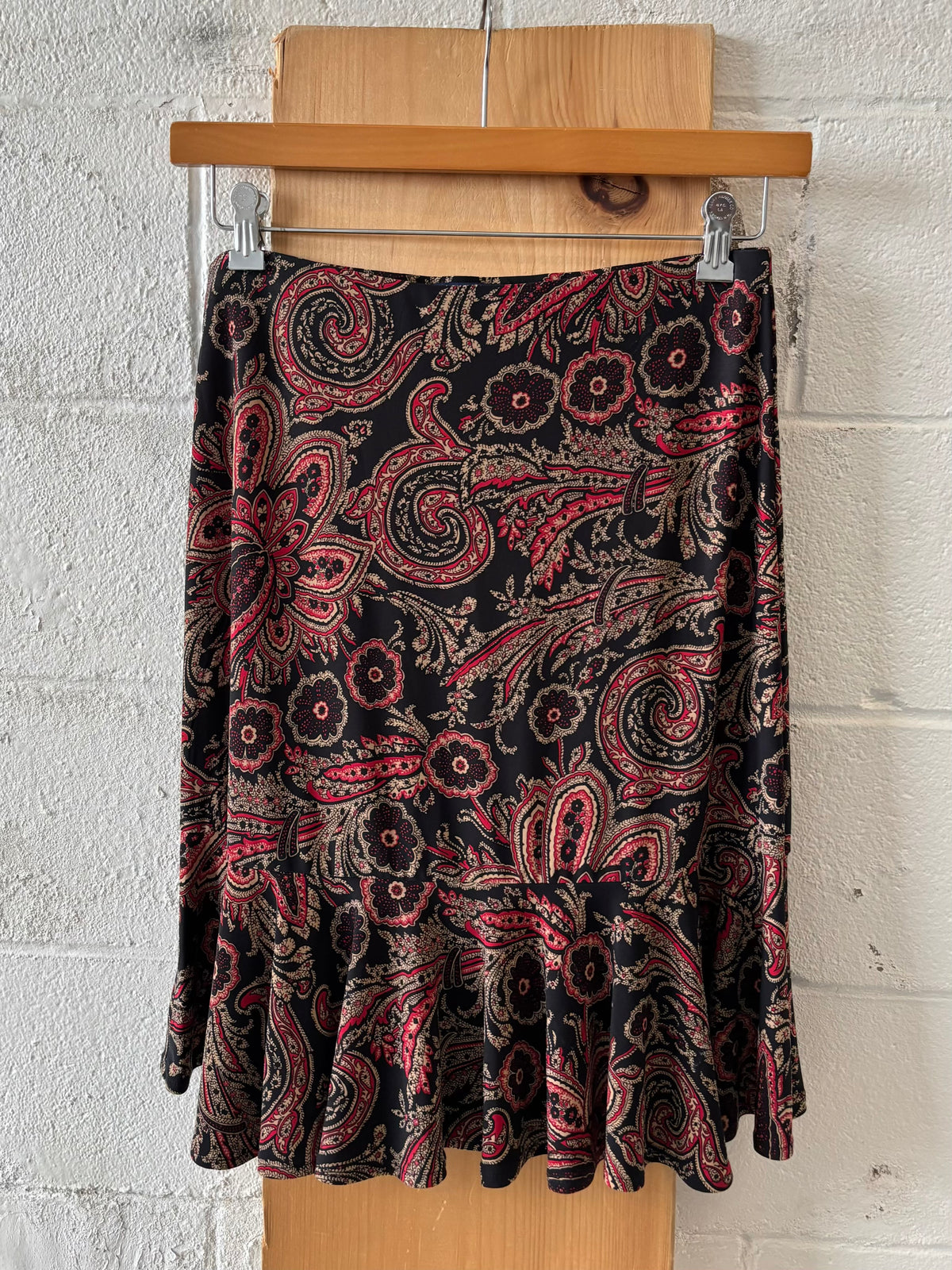 Paisley Midi Skirt : S