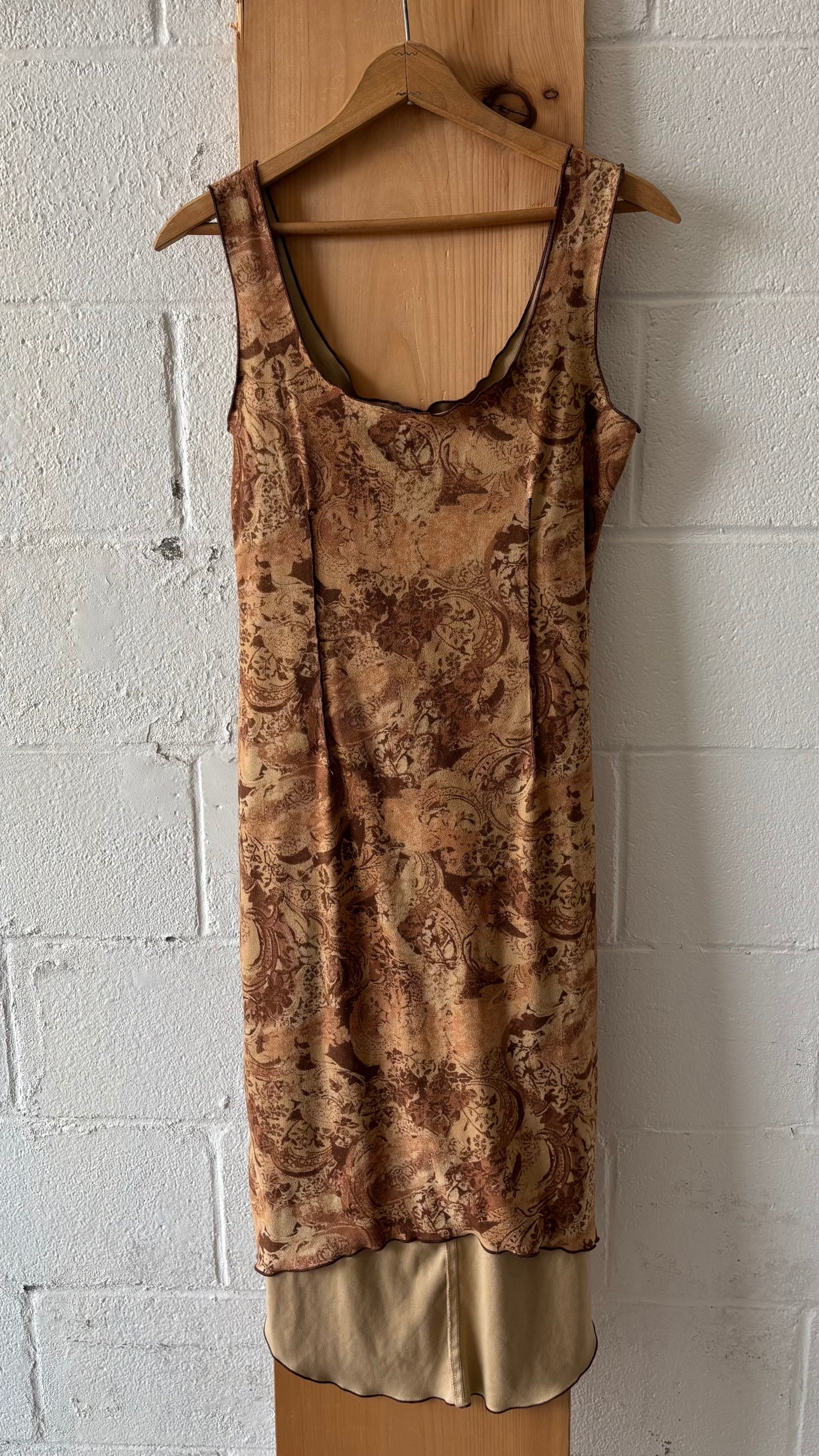 Vtg 90’s Paisley Dress : S/M