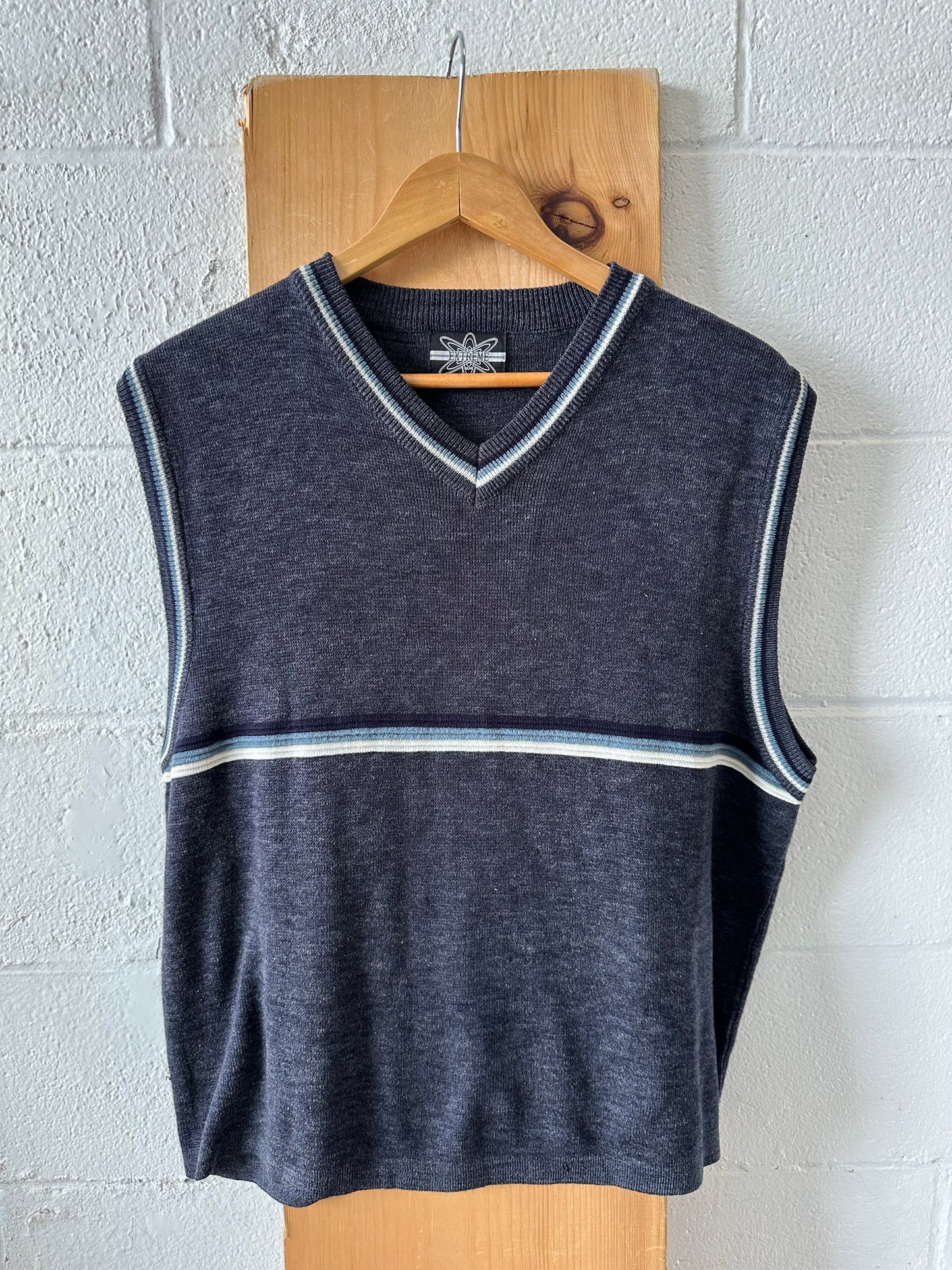 Vtg Sweater Vest : L
