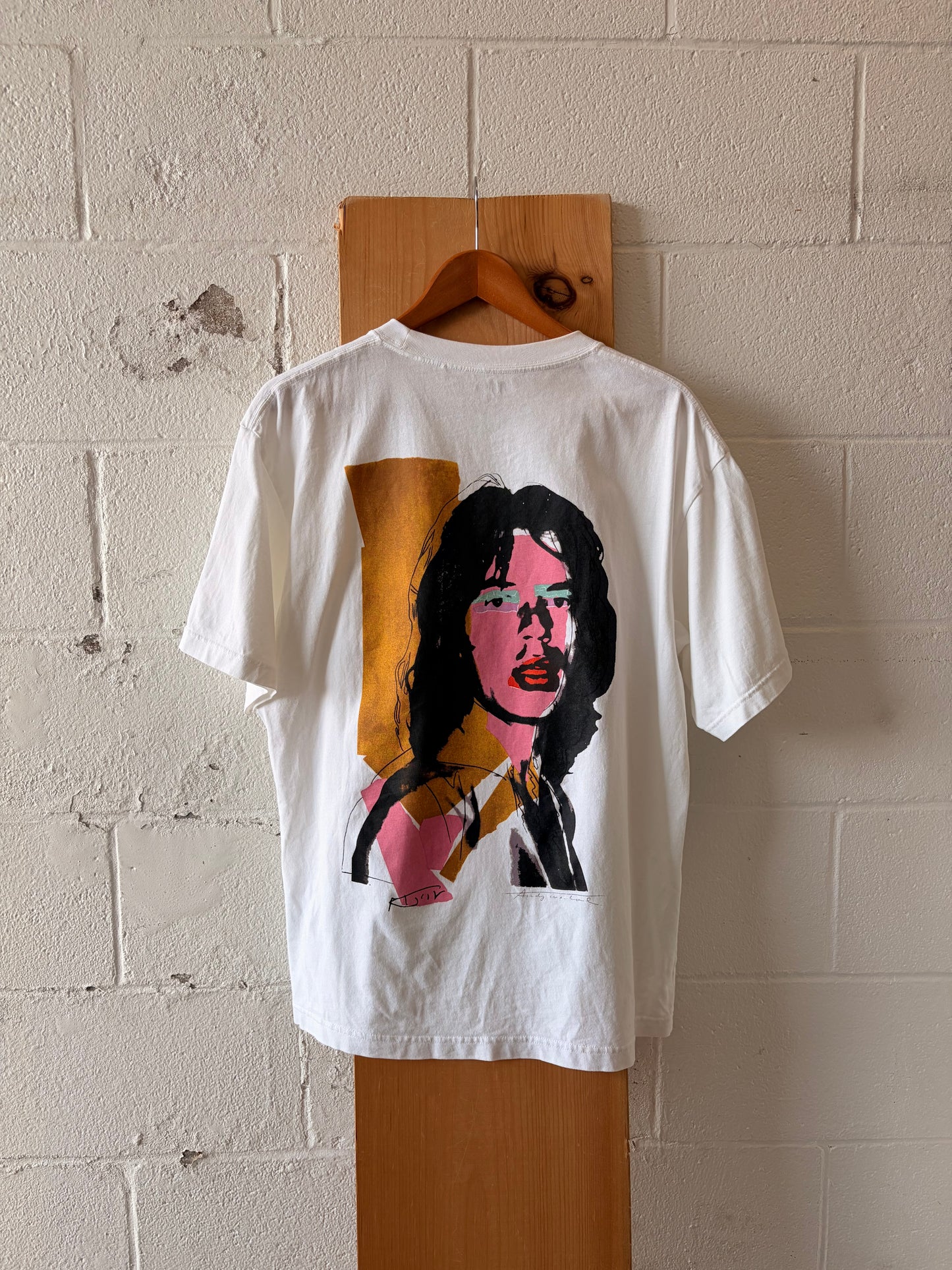 Uniqlo x Andy Warhol Mick Jagger Tee : M