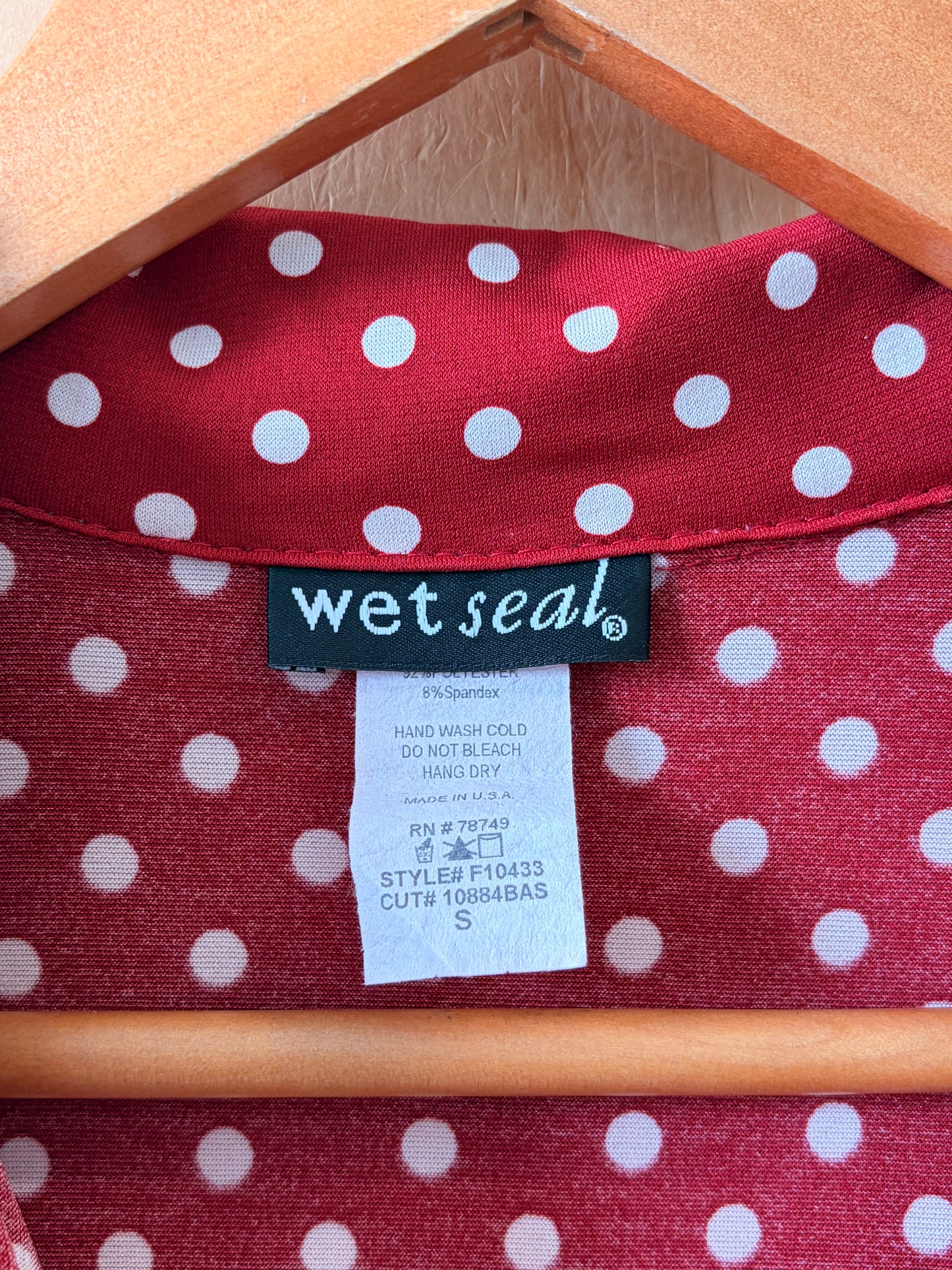 Red Wet Seal Dress : S