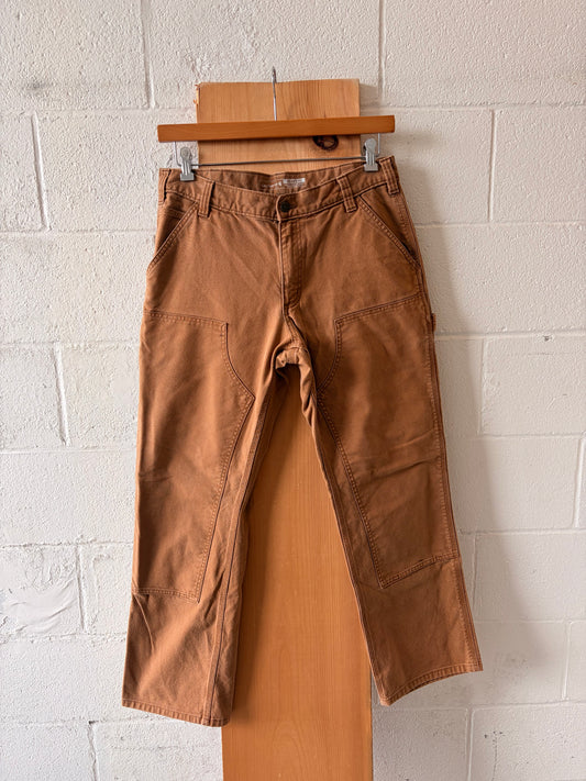 Carhartt Tan Double Knee Pants : 34x30