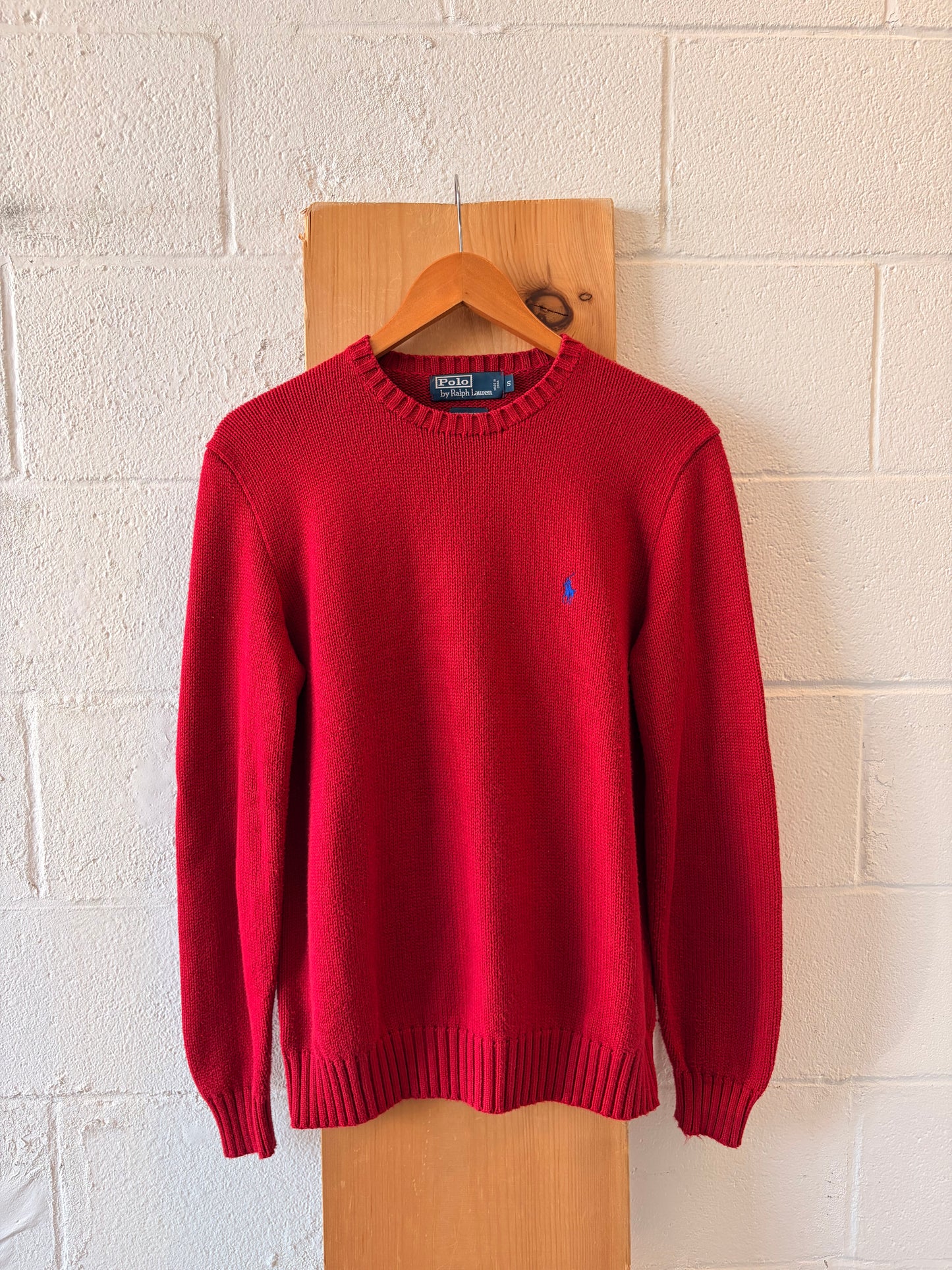 Red Ralph Lauren Sweater : S