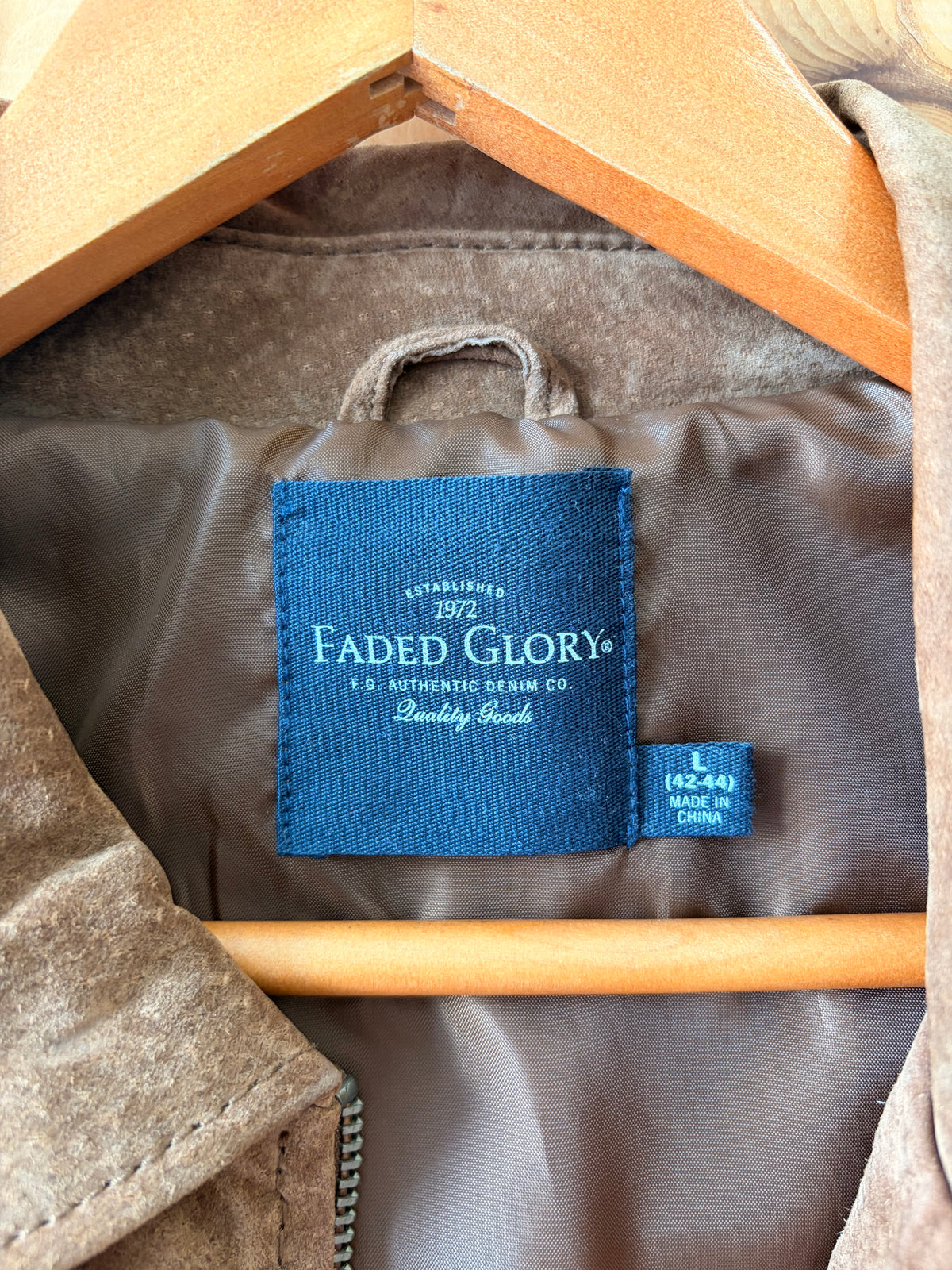 Brown Suede Jacket : L