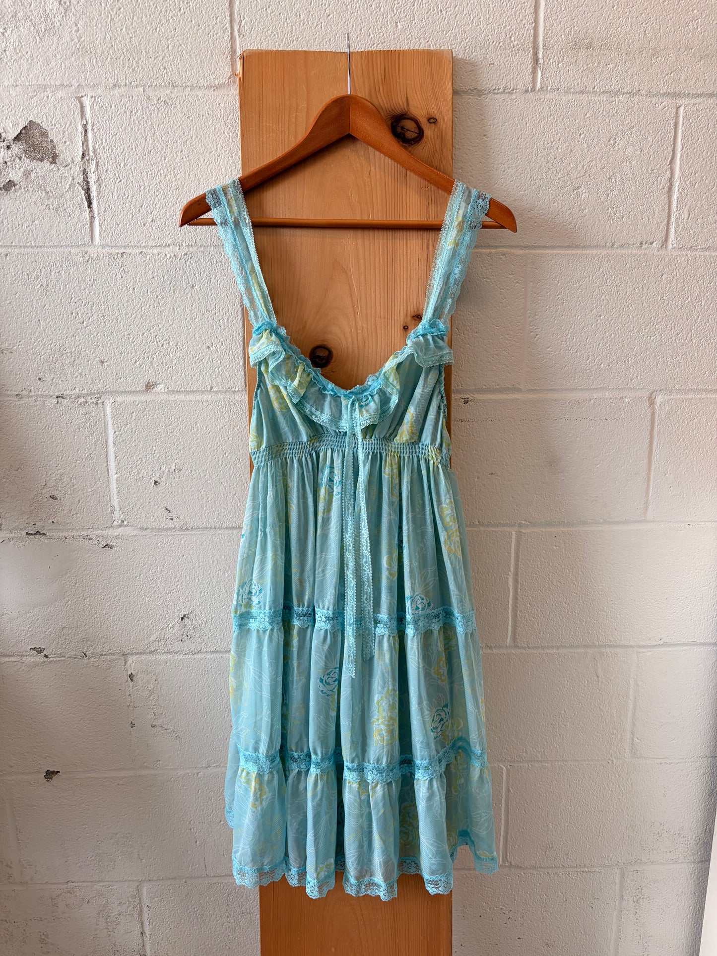 Victoria’s Secret Blue Babydoll Nightgown : L