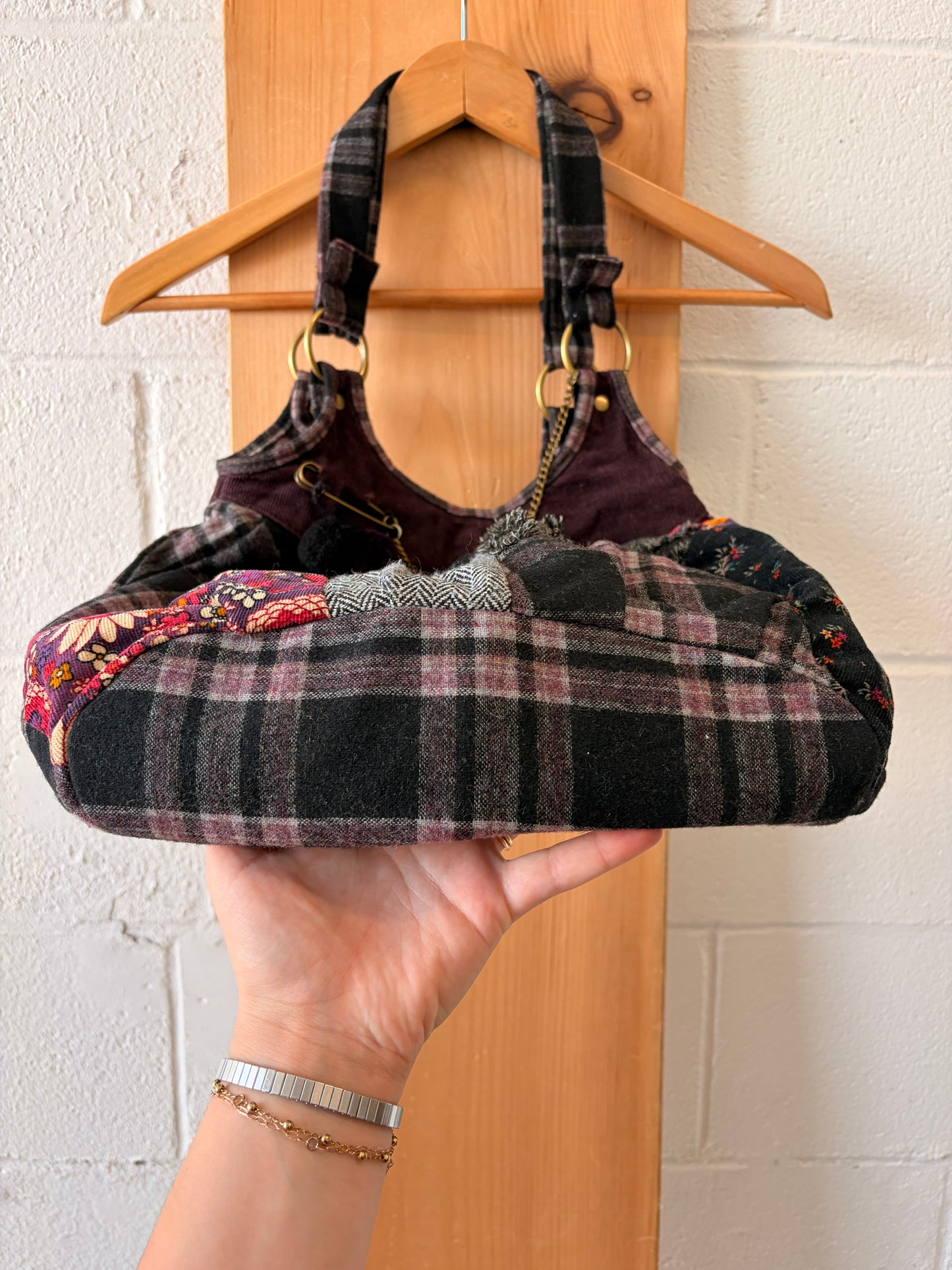 Patchwork Hobo Purse