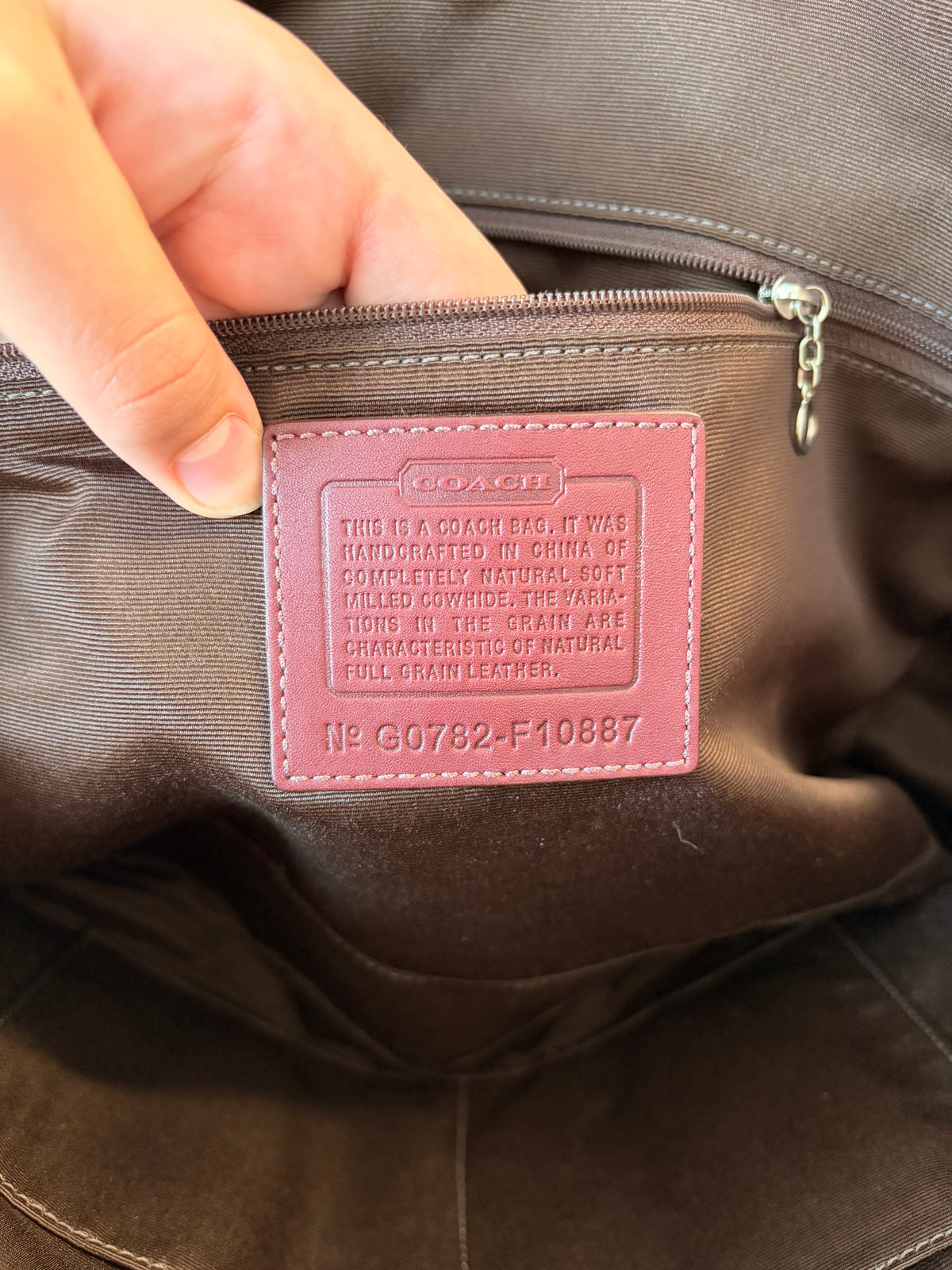 Vtg Wine Red Coach Chelsea Satchel