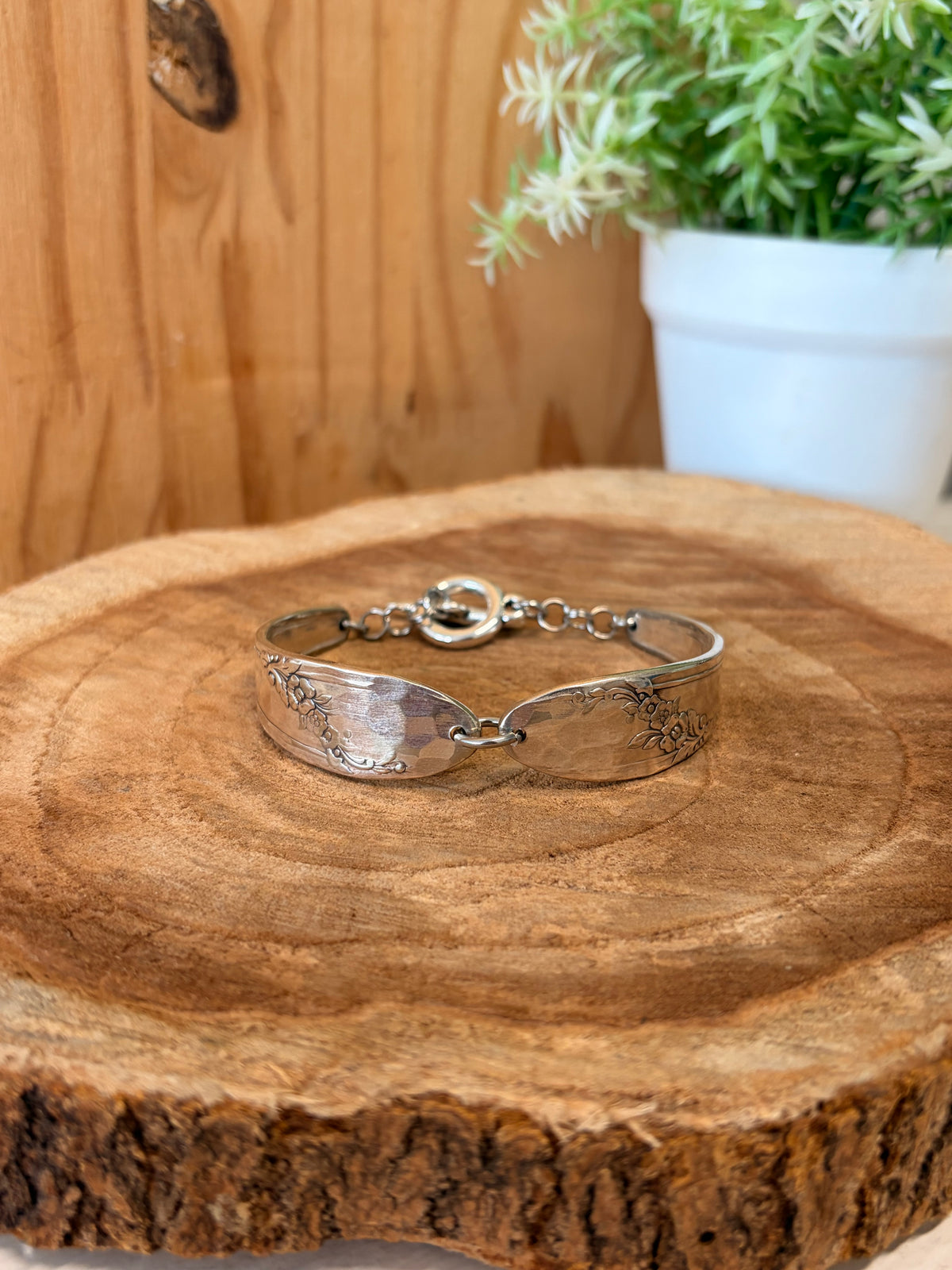 Silver Spoon Toggle Bracelet