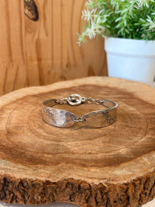 Silver Spoon Toggle Bracelet