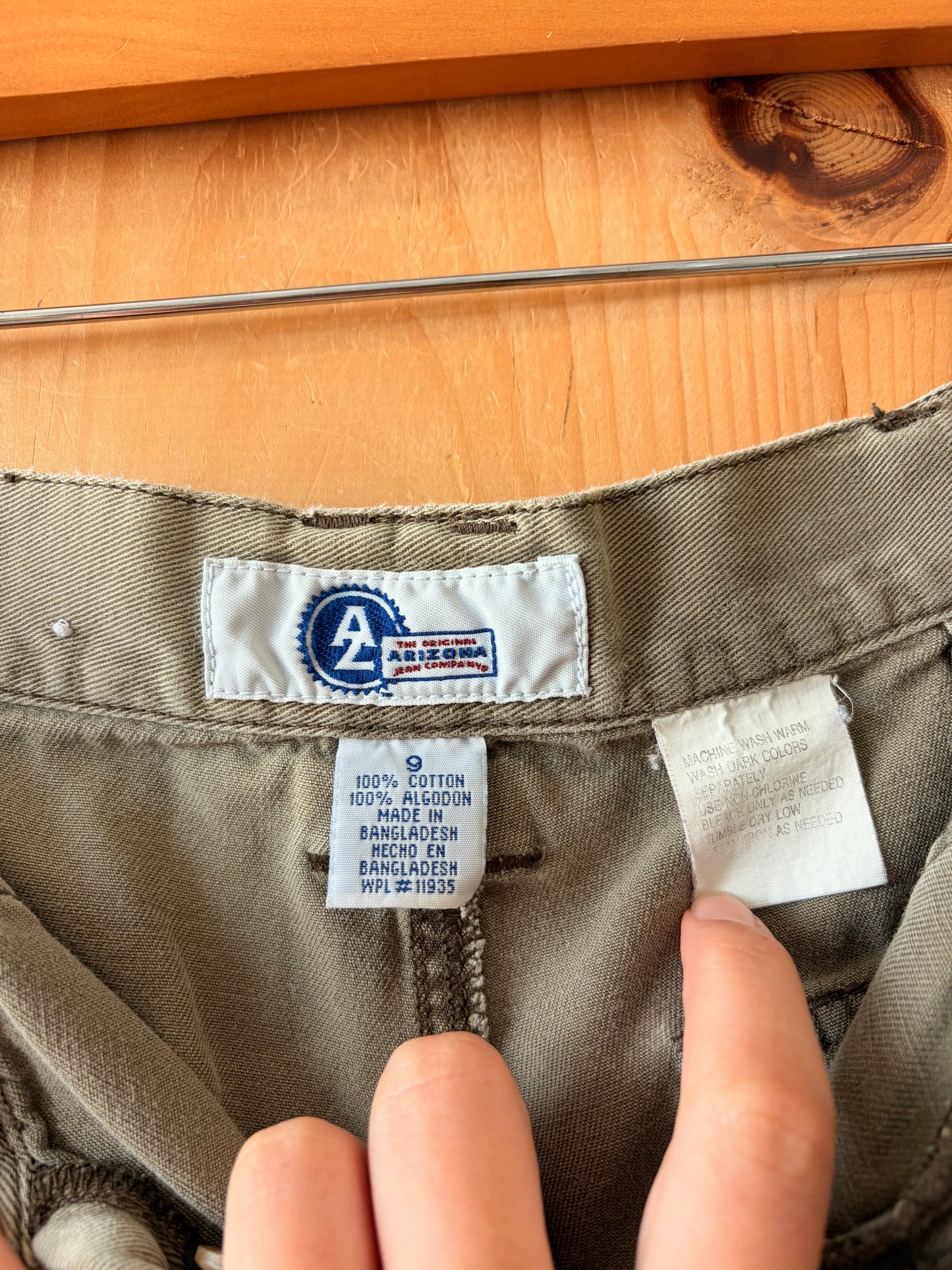 Vtg Green Arizona Cargo Shorts : 9