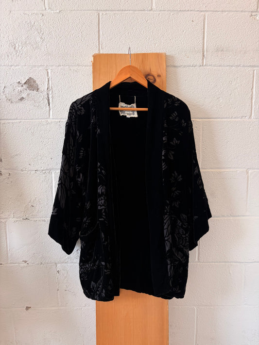 Love Johnny Was Velvet Kimono : M