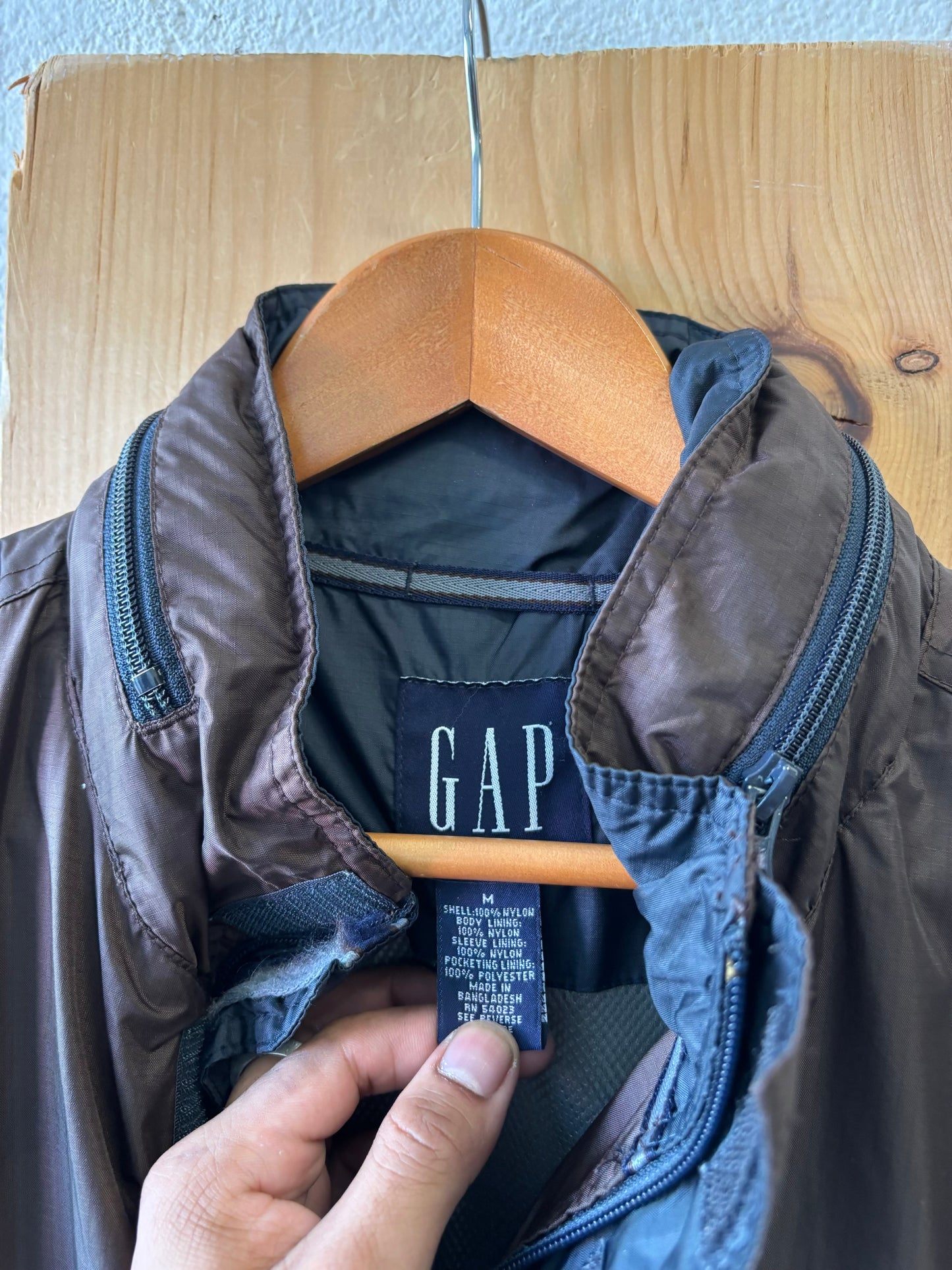 ‘00 Chocolate Brown Gap Jacket : M