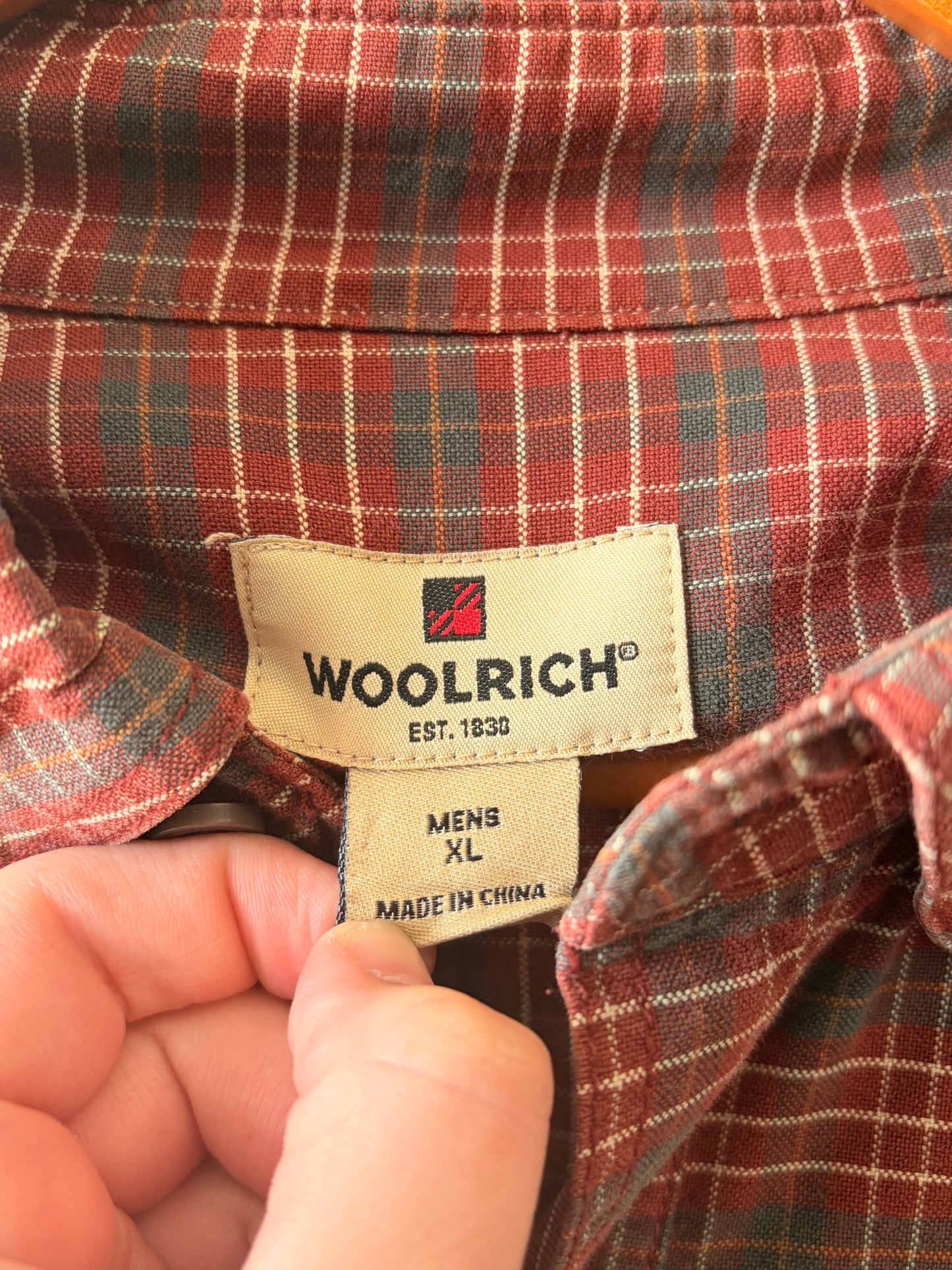 Vtg Woolrich Flannel : XL