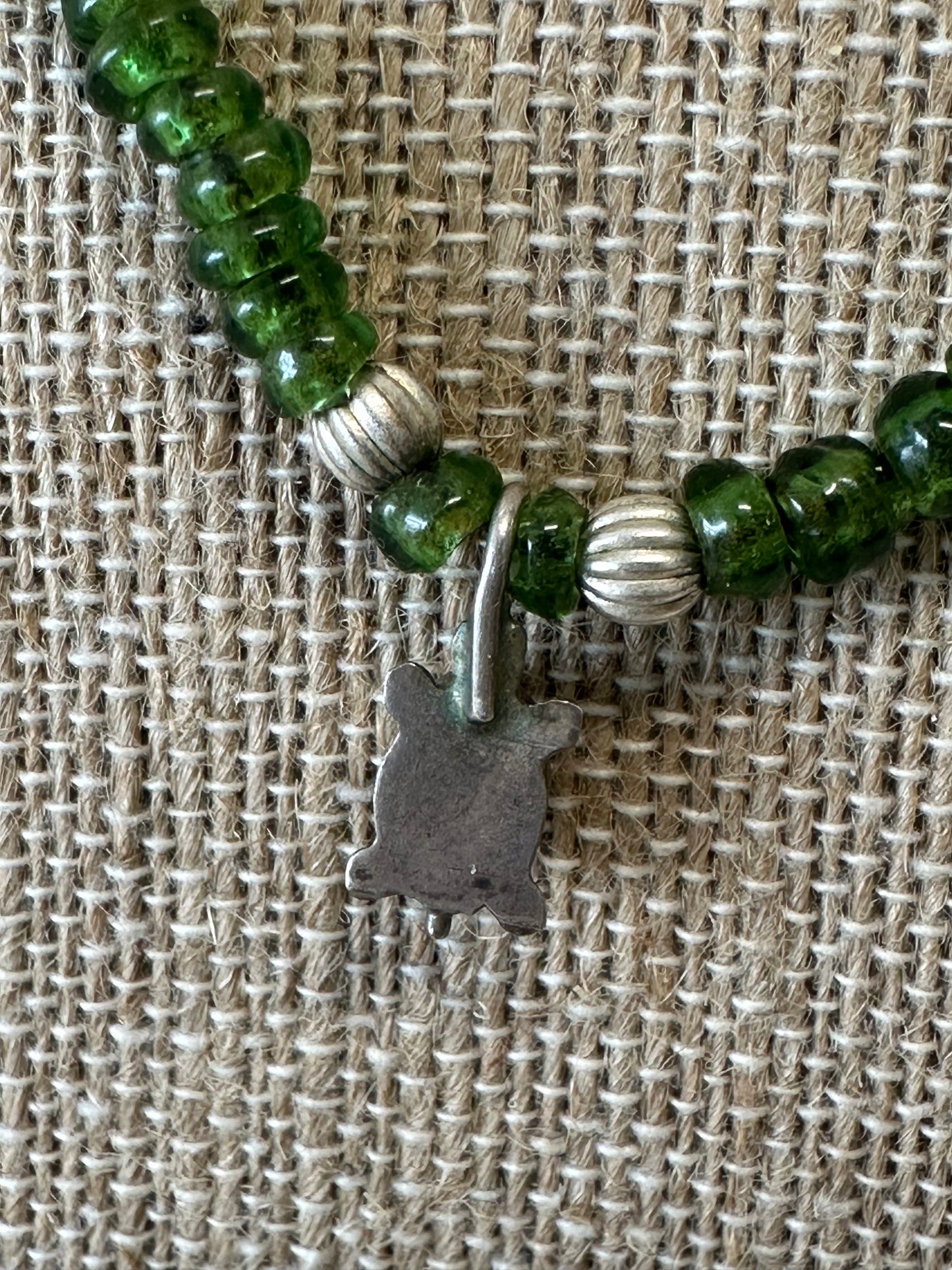 Tiny Turtle Beaded Necklace