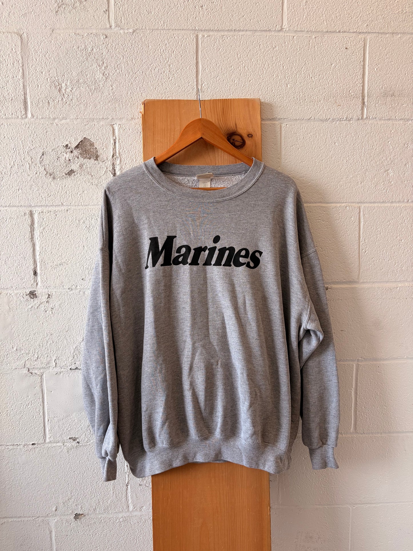 Vtg Marines Crewneck : XL