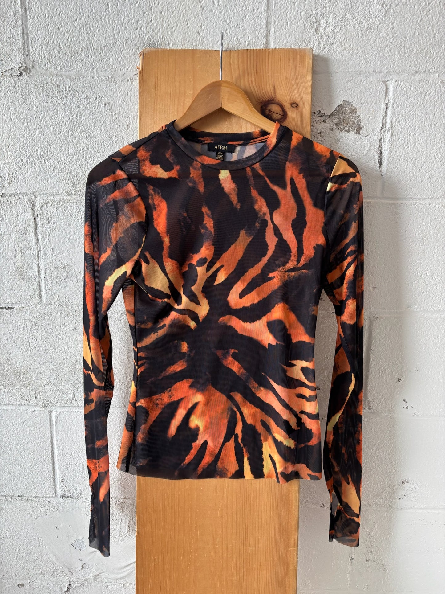 Mesh Flames Top : M