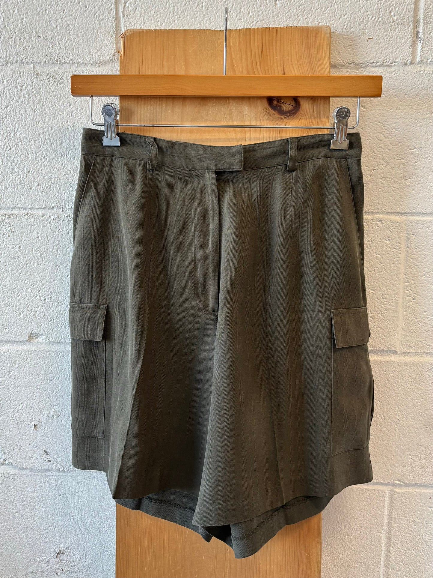 Green Silk Shorts : 8