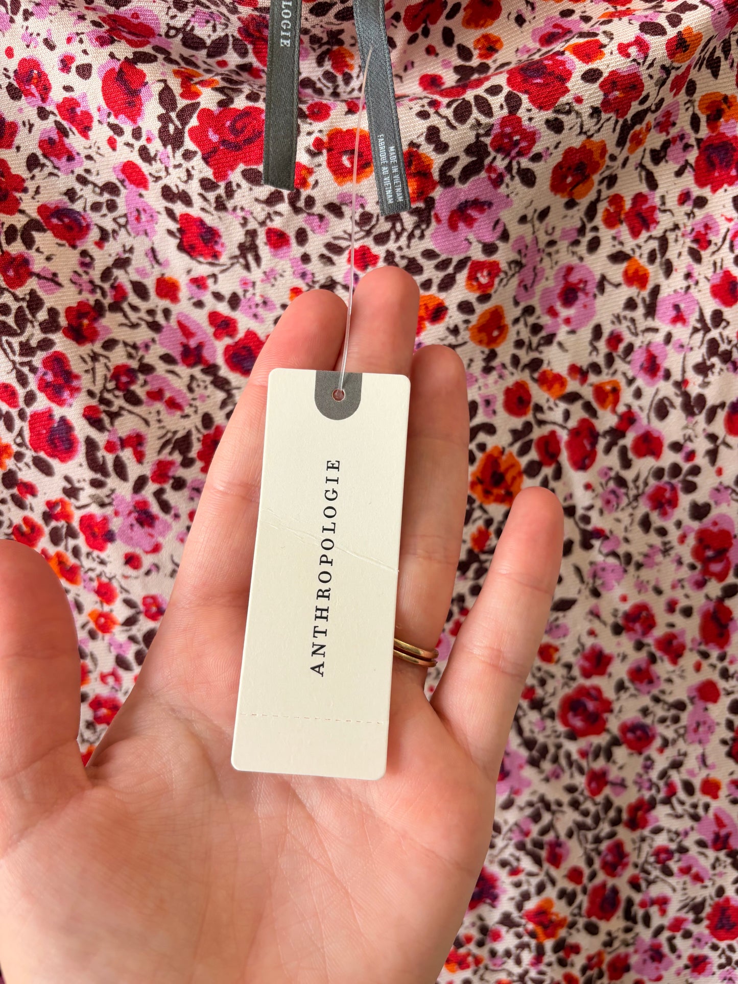 NWT Anthropologie Floral Maxi Skirt : S
