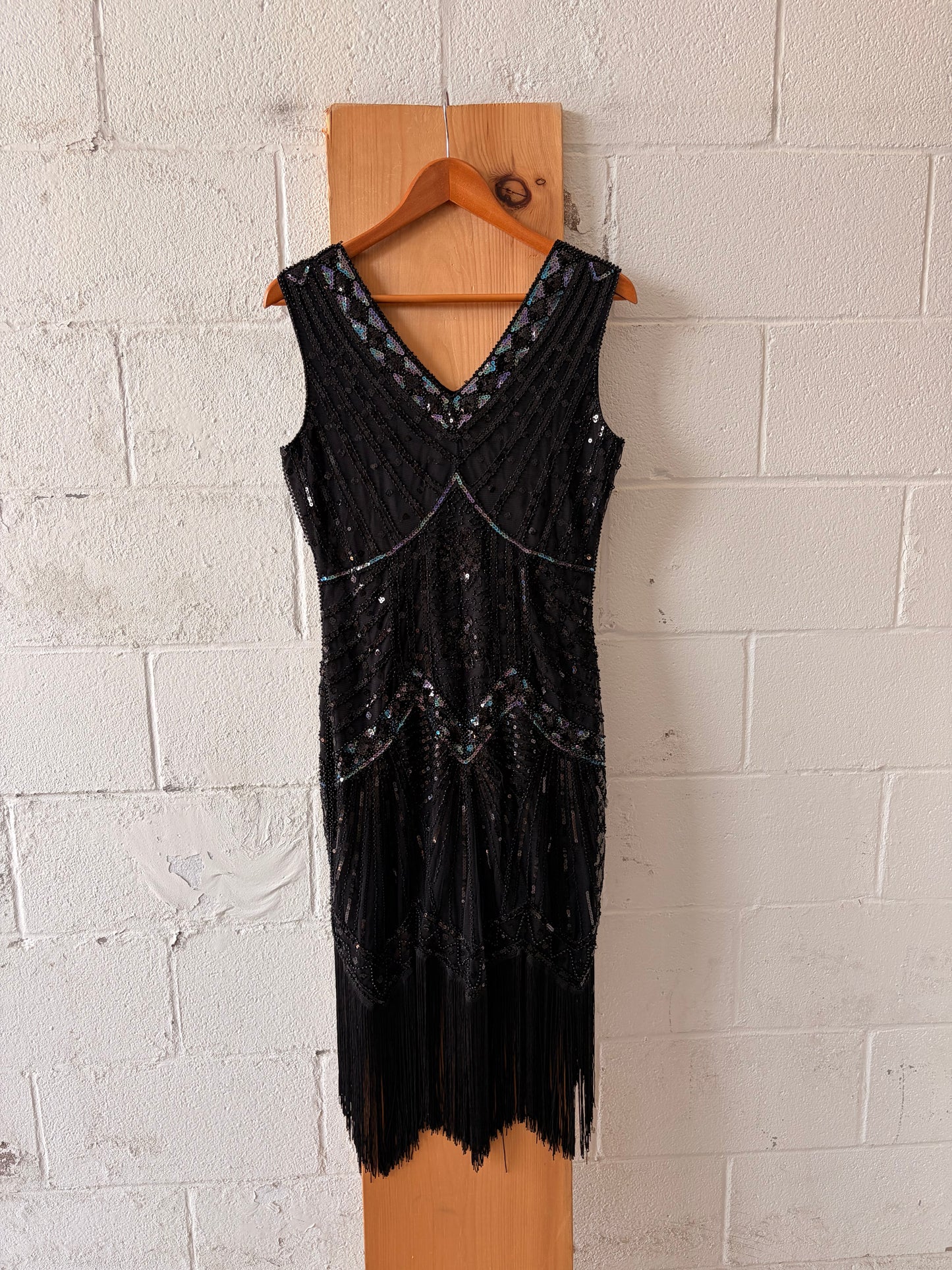 Babeyond Sequin Gatsby Dress : L