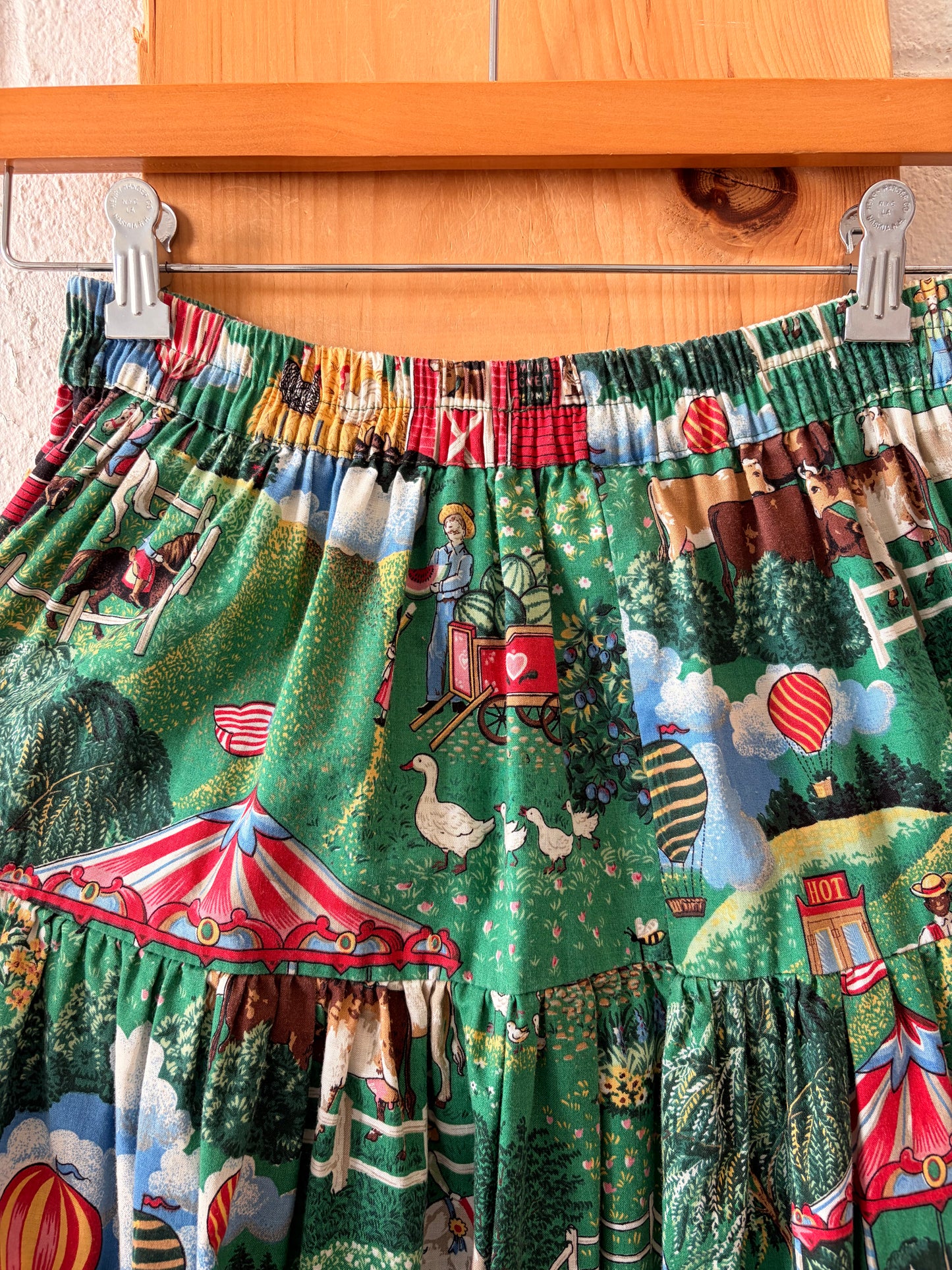 Handmade County Fair Skirt : S/M