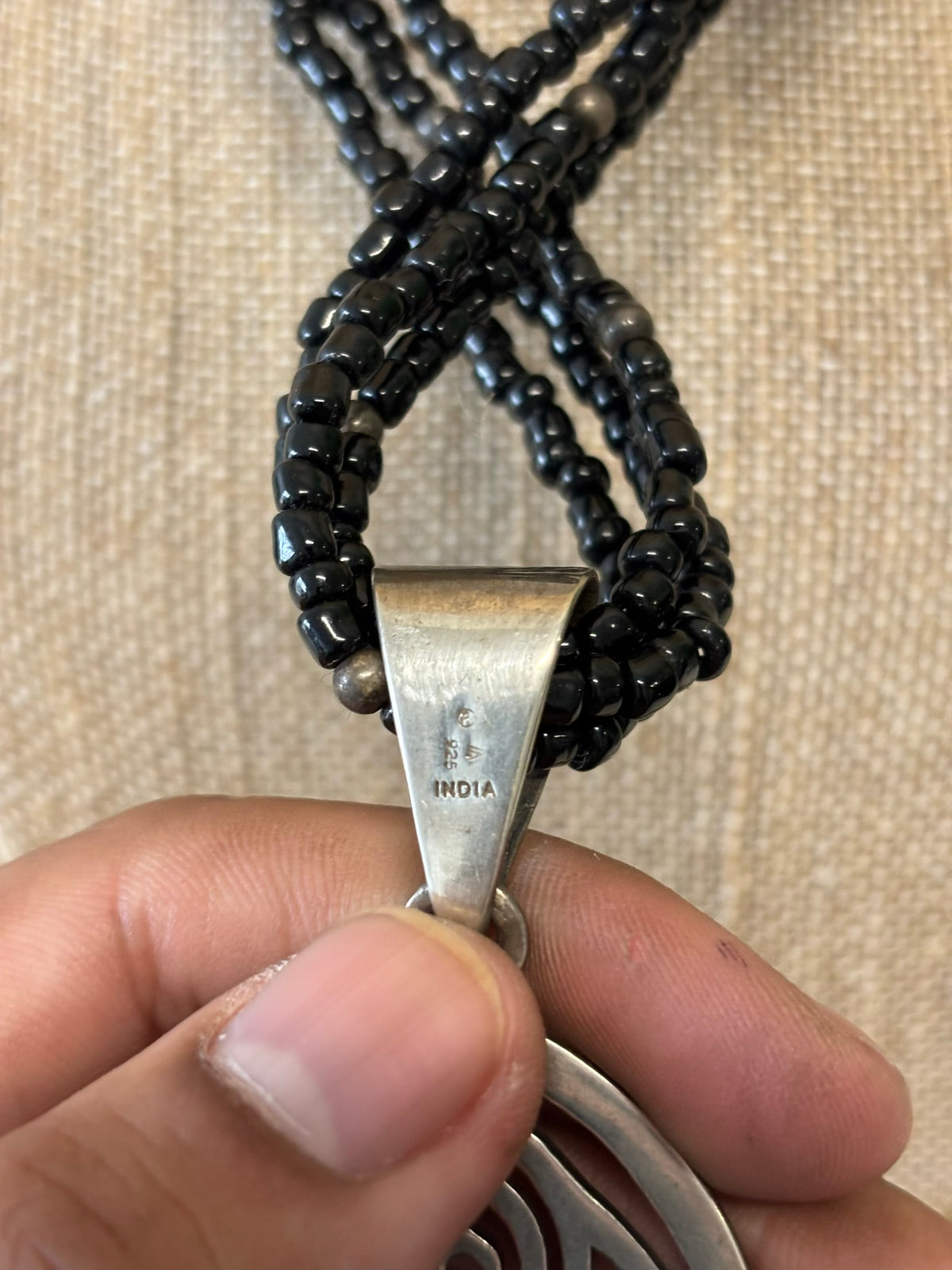 Vtg 925 Silpada Celtic Pendant Necklace