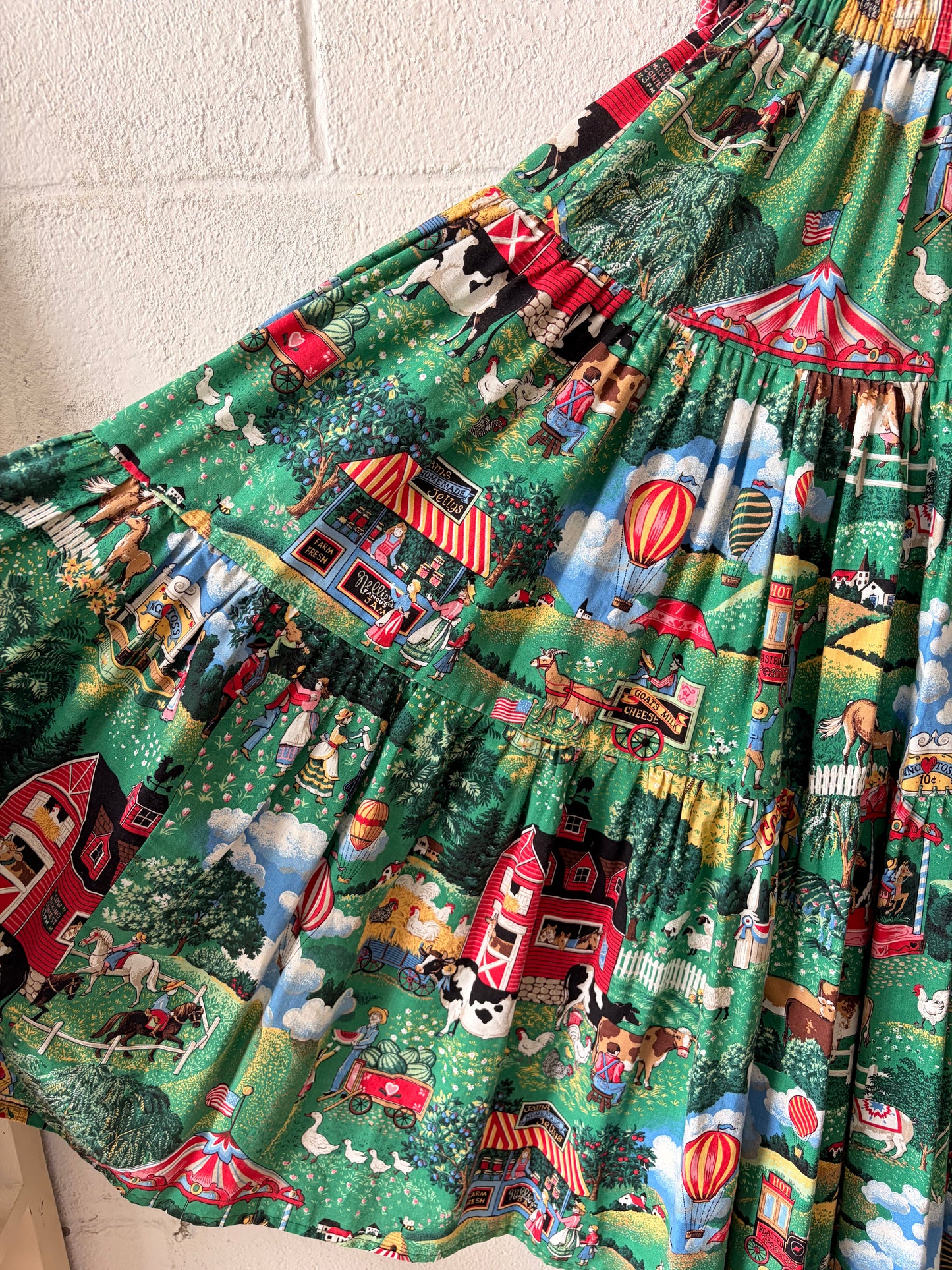 Handmade County Fair Skirt : S/M