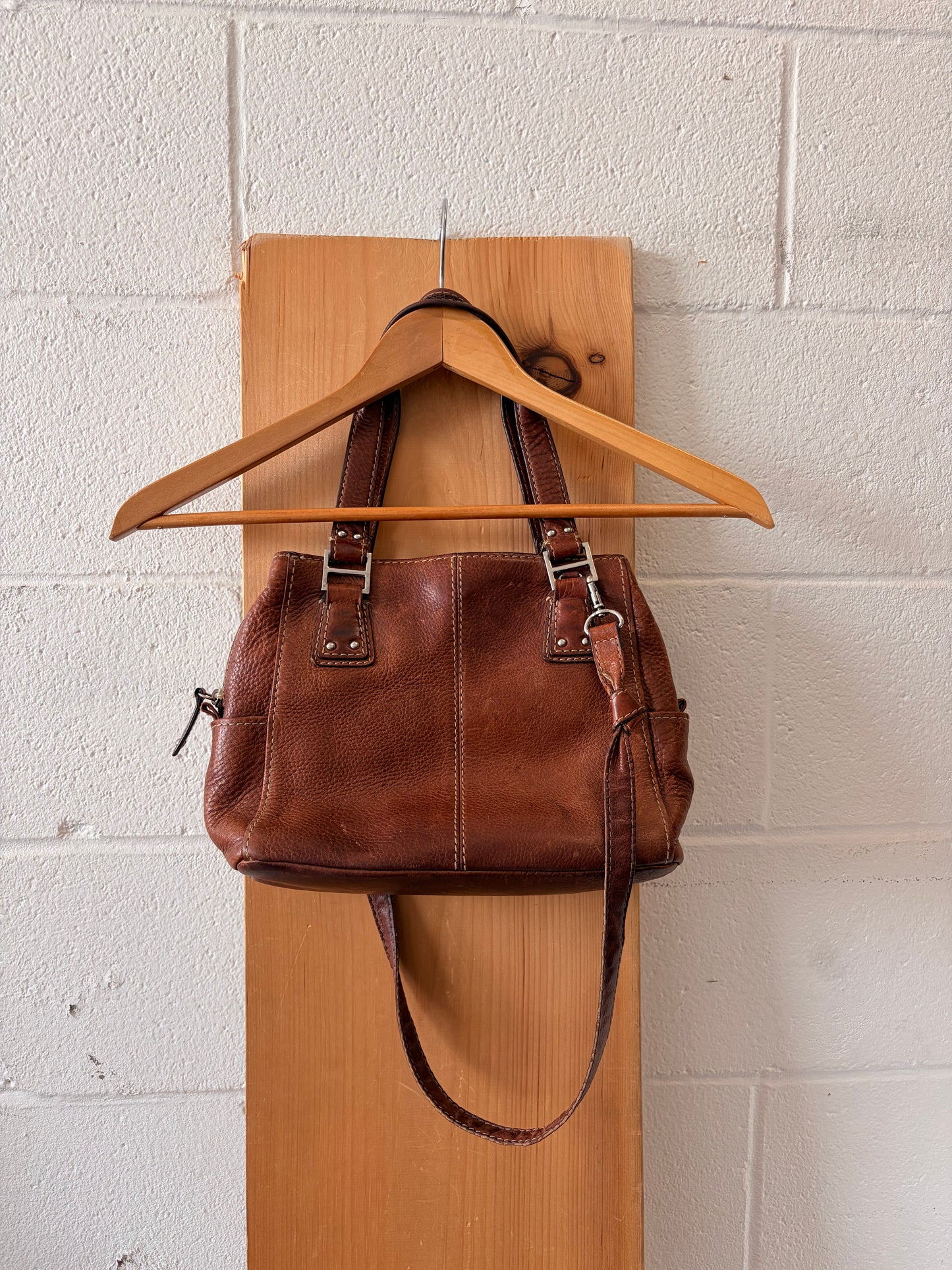 Brown Leather Fossil Purse