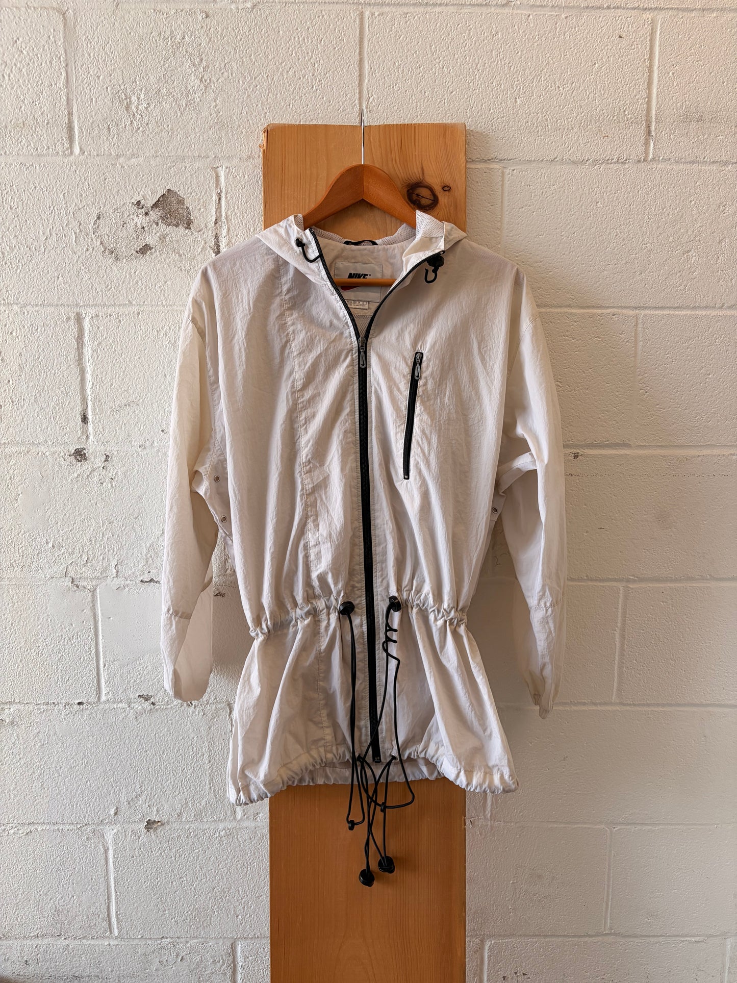 Vtg White Nike Windbreaker : M (As Is)