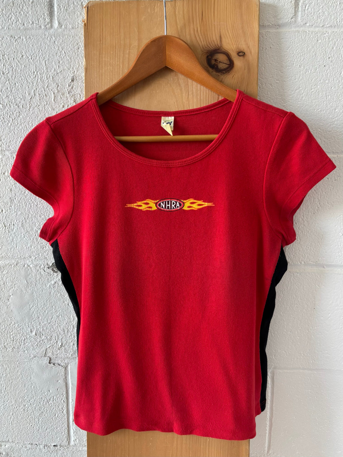 Y2K NHRA Baby Tee : XL