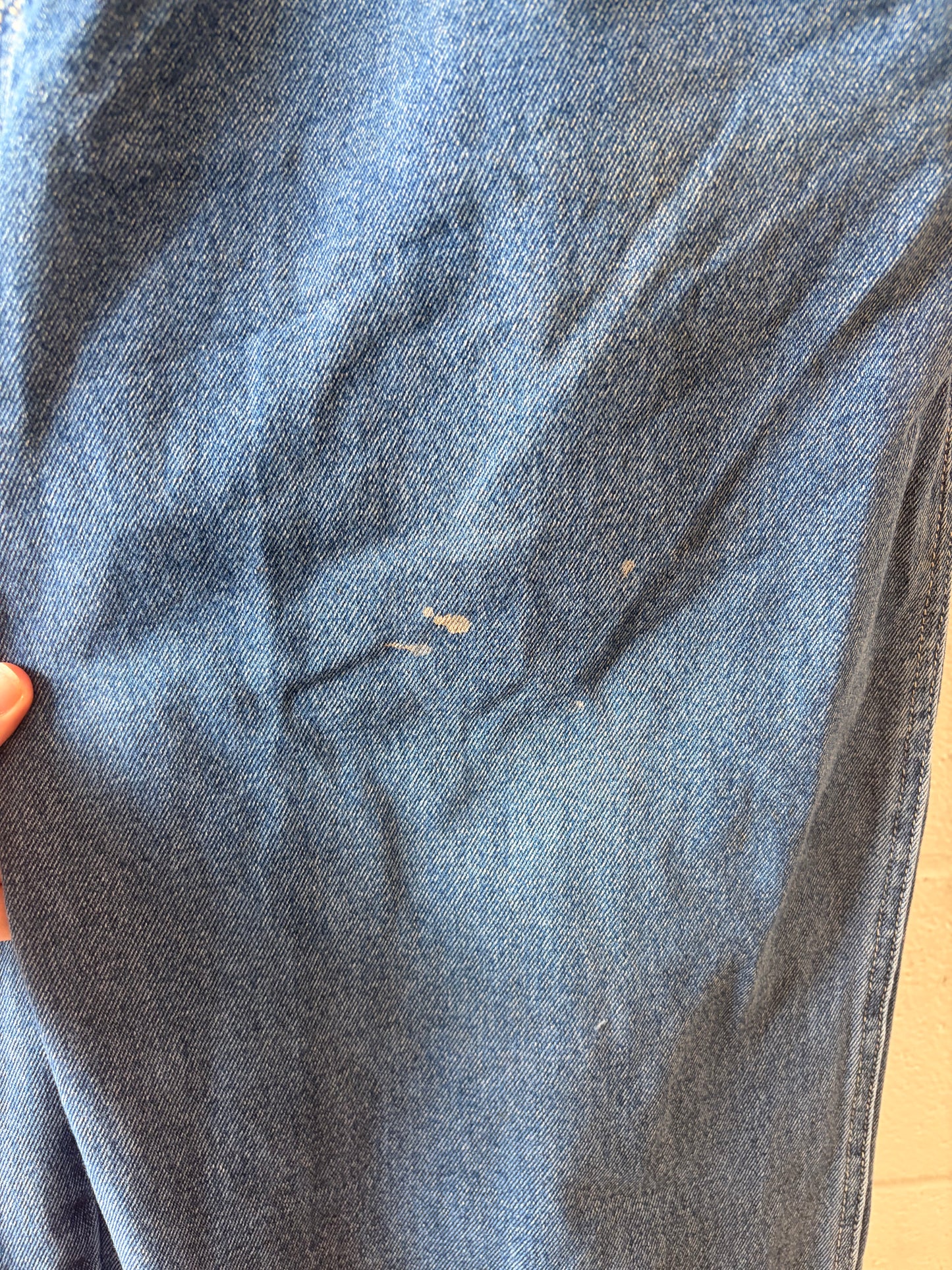 ‘00 Distressed Old Navy Overalls : L