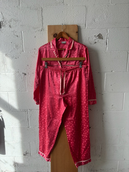 Vtg Pajama Set : S