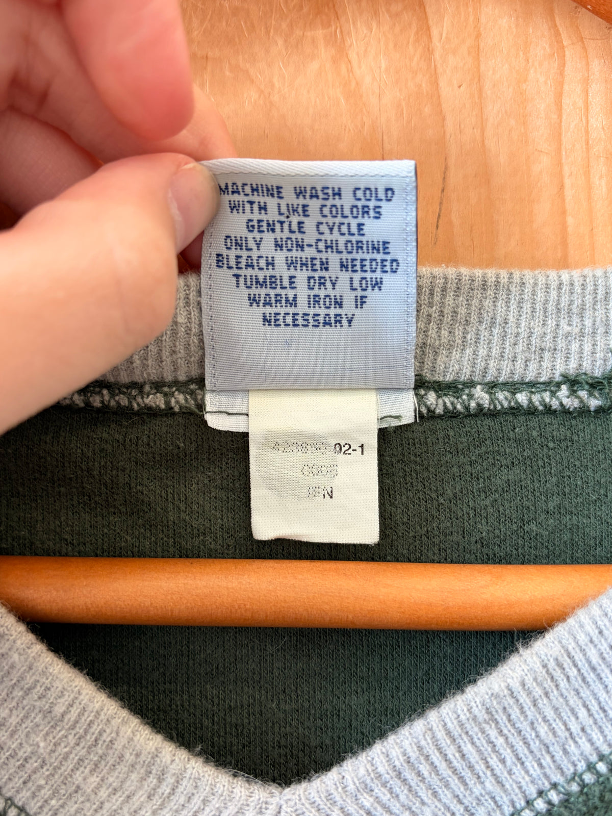 Vtg Old Navy Striped Green Crew : XXL