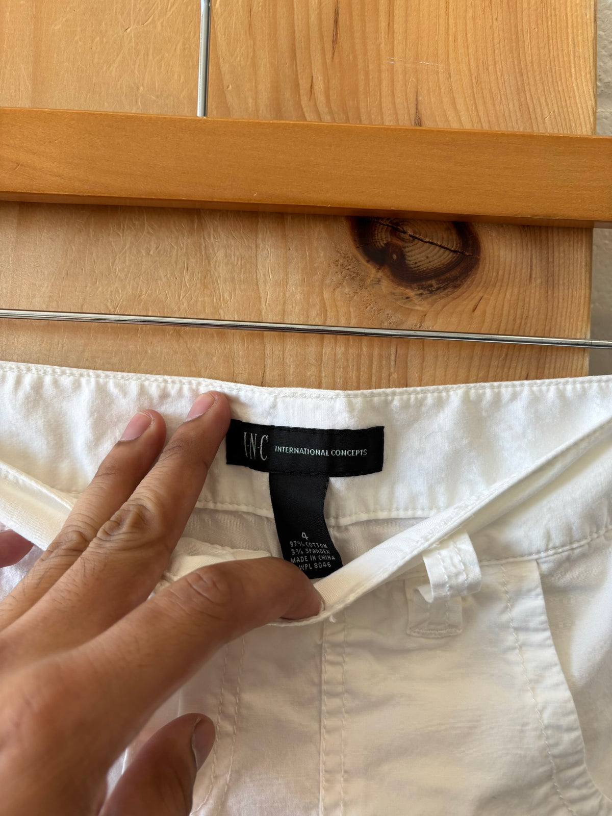 White INC Cargo Jeans : 4