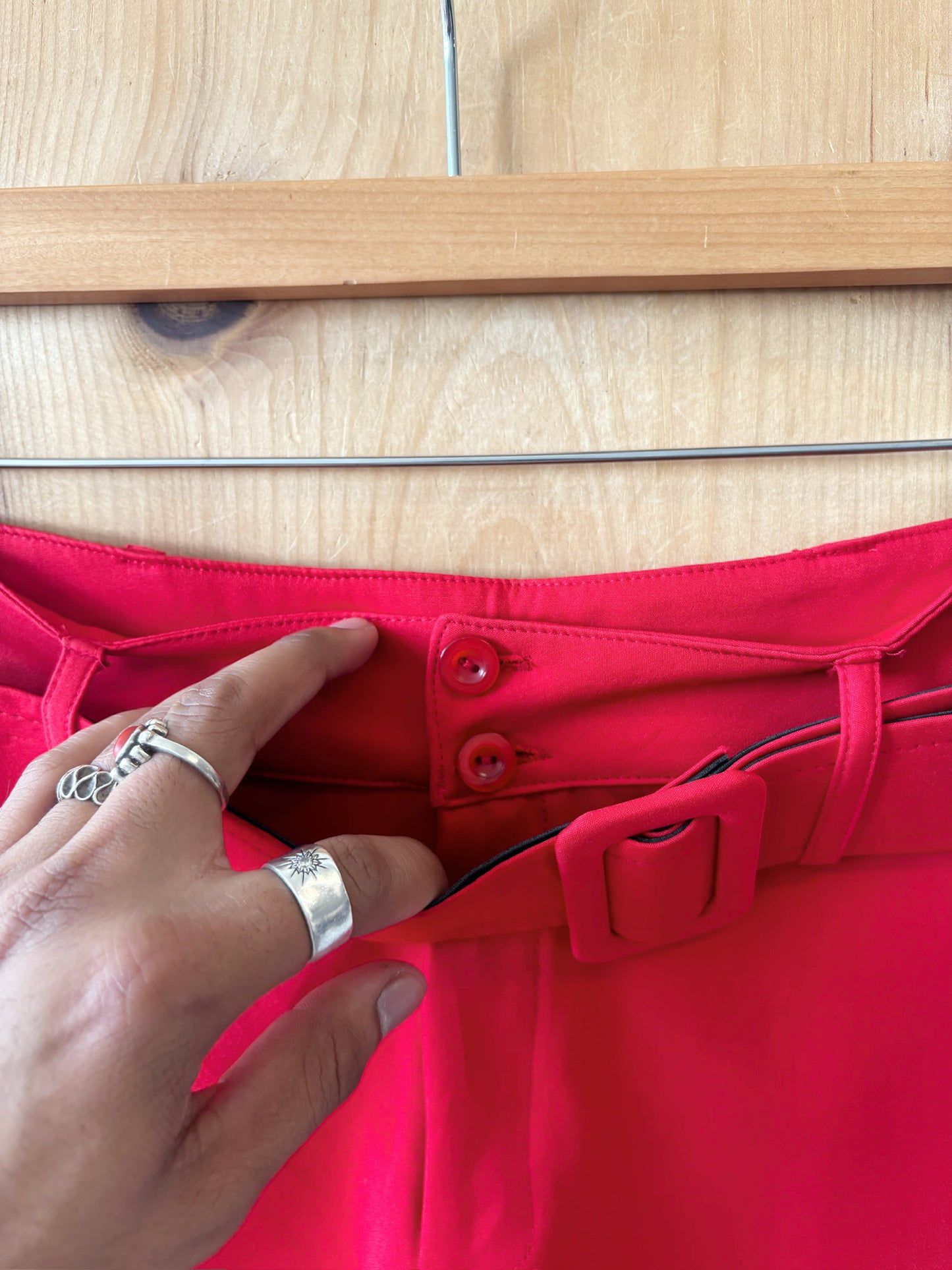 Red Vest and Shorts Set : S